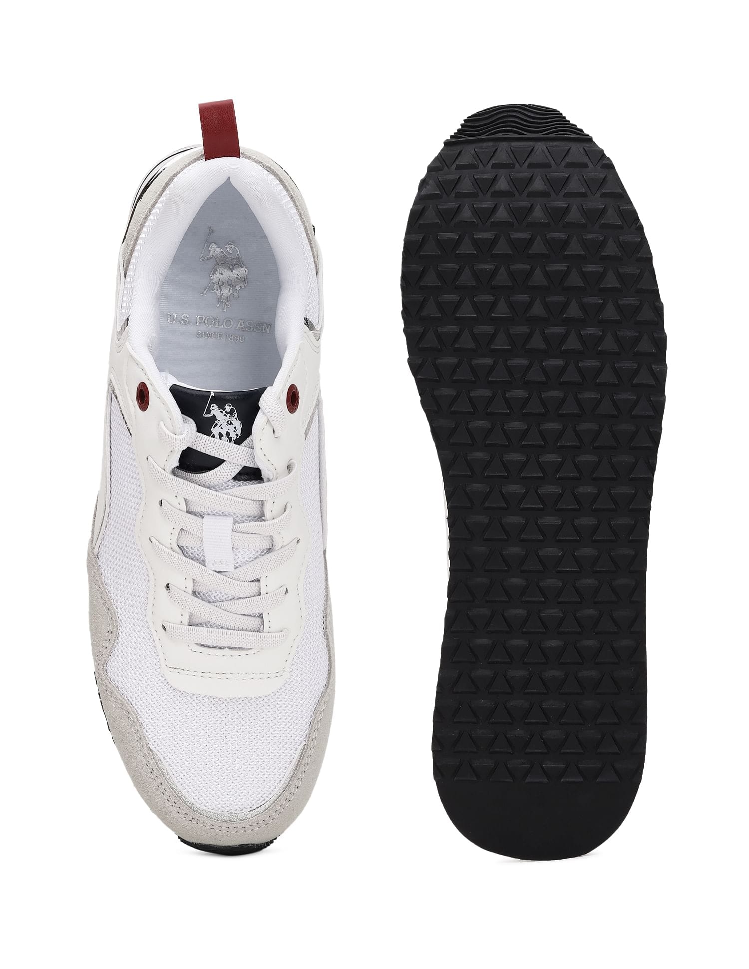 Women Metallic Zoe Sneakers White - U.S. Polo Assn. India | Large