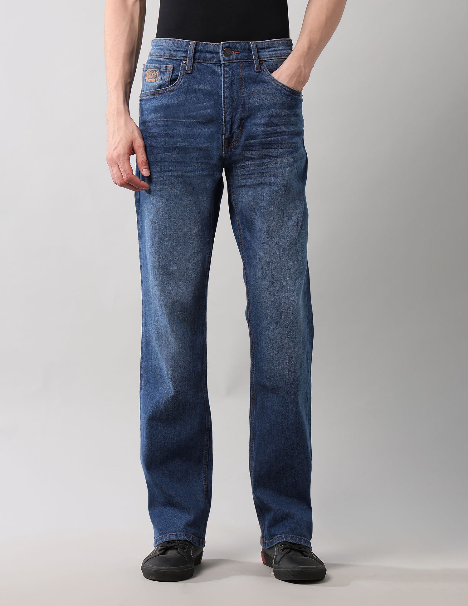Connor Bootcut Blue Jeans Blue - U.S. Polo Assn. India | Large
