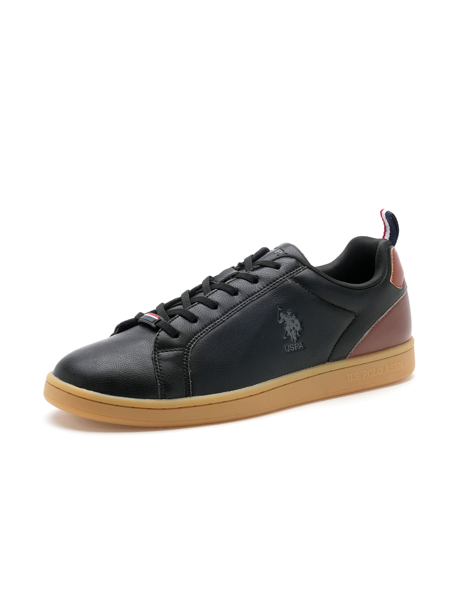 Men Stefan 2.0 Black All Day Sneakers Black - U.S. Polo Assn. India | Large