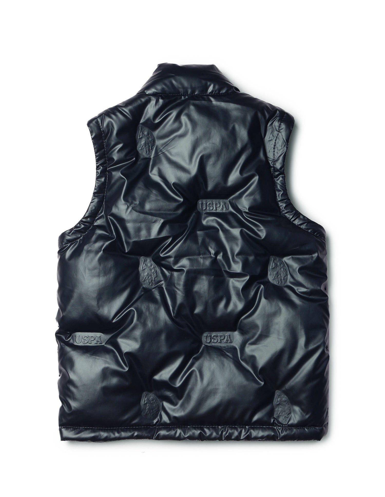 Boys Solid Regular Fit Jacket Green - U.S. POLO ASSN. | Large