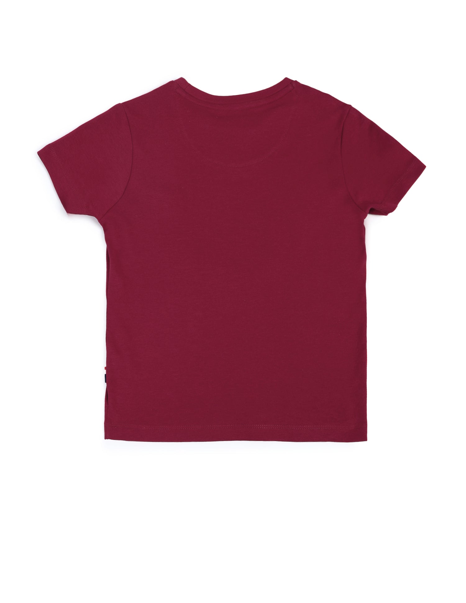 Boys Brand Printed T-Shirt Maroon - U.S. Polo Assn. India | Large