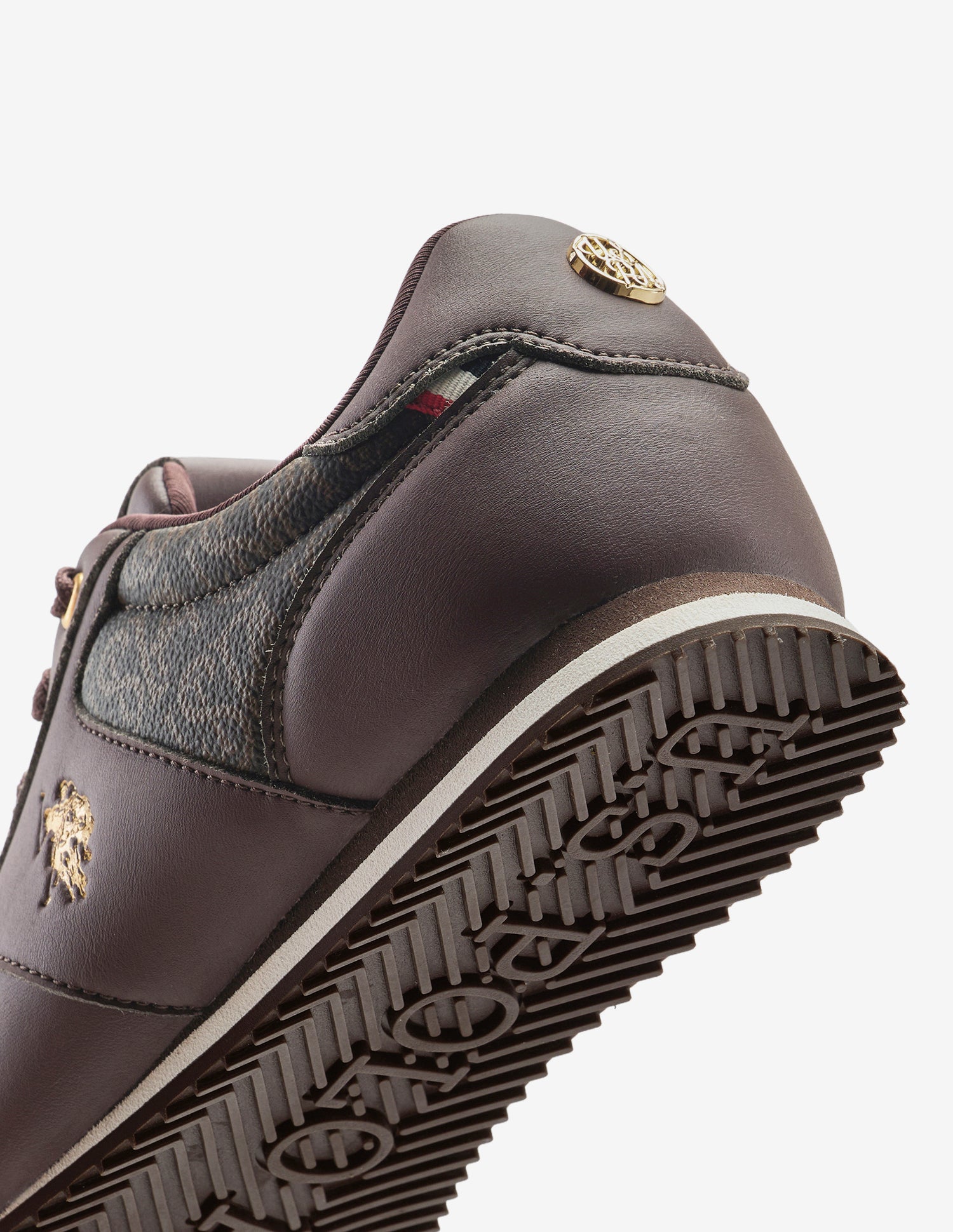 Printed Jimena Sneakers Brown - U.S. Polo Assn. India | Large