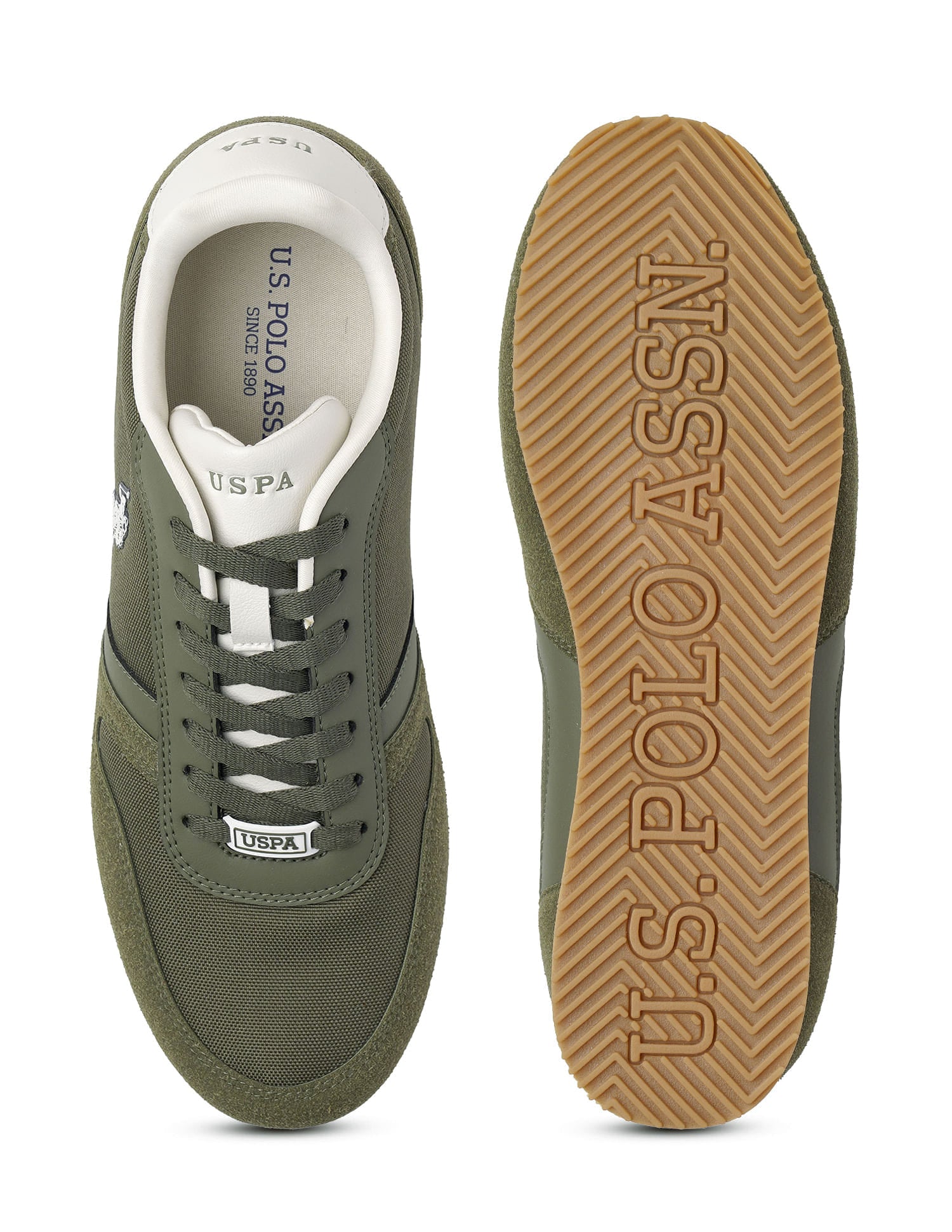 Men Clemt 3.0 Sneakers Olive - U.S. Polo Assn. India | Large