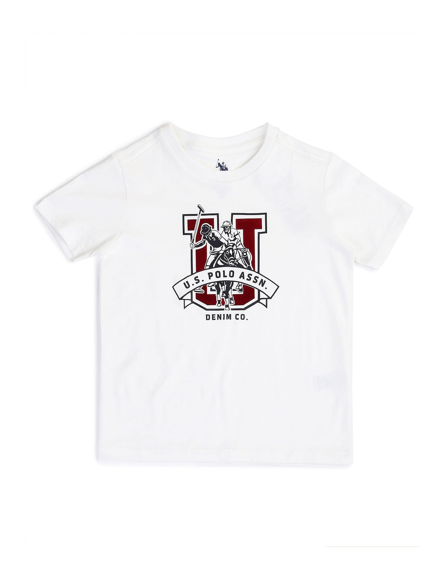 Regular fit Printed T-Shirts White - U.S. POLO ASSN. | Large
