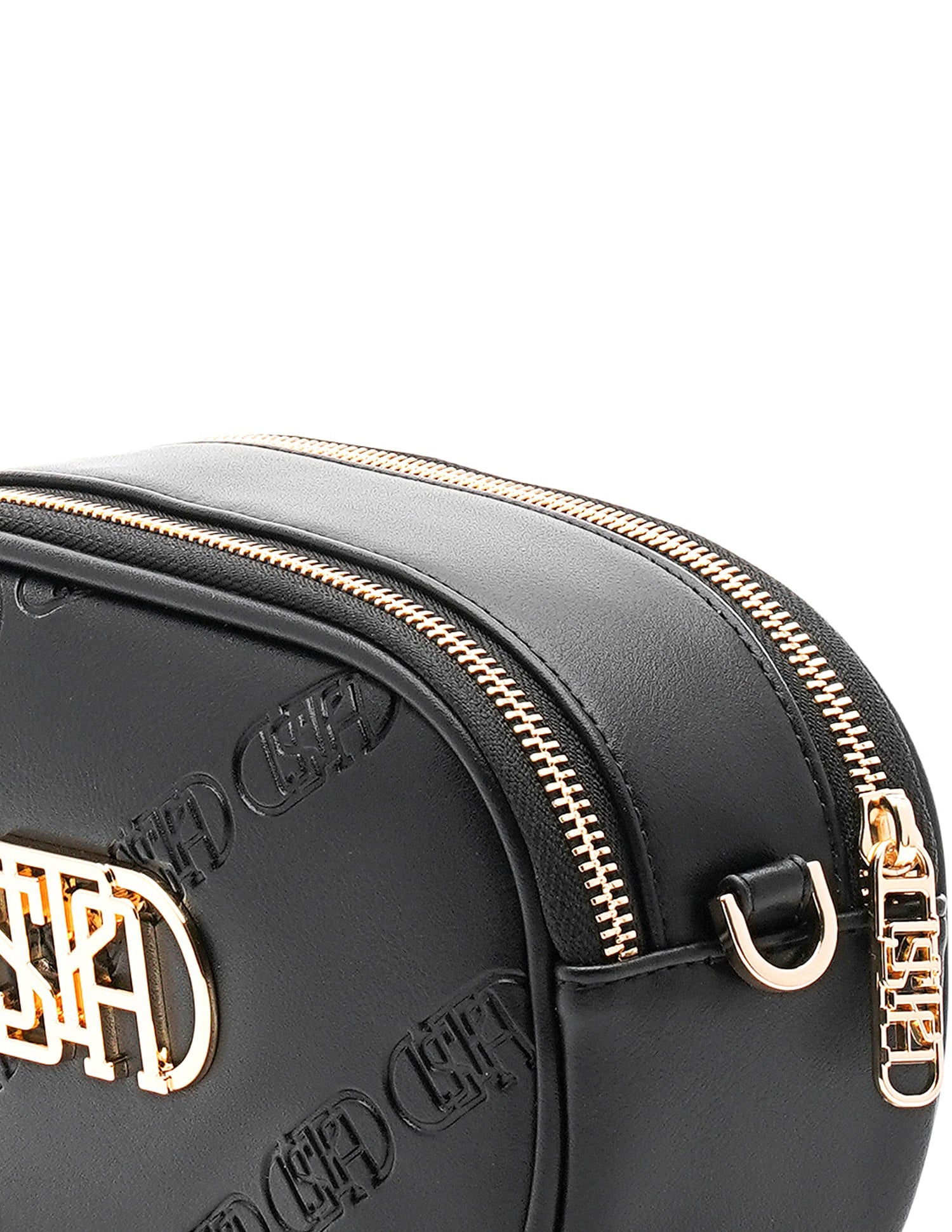 Ruth Monogram Cross Body Bag Black - U.S. POLO ASSN. | Large