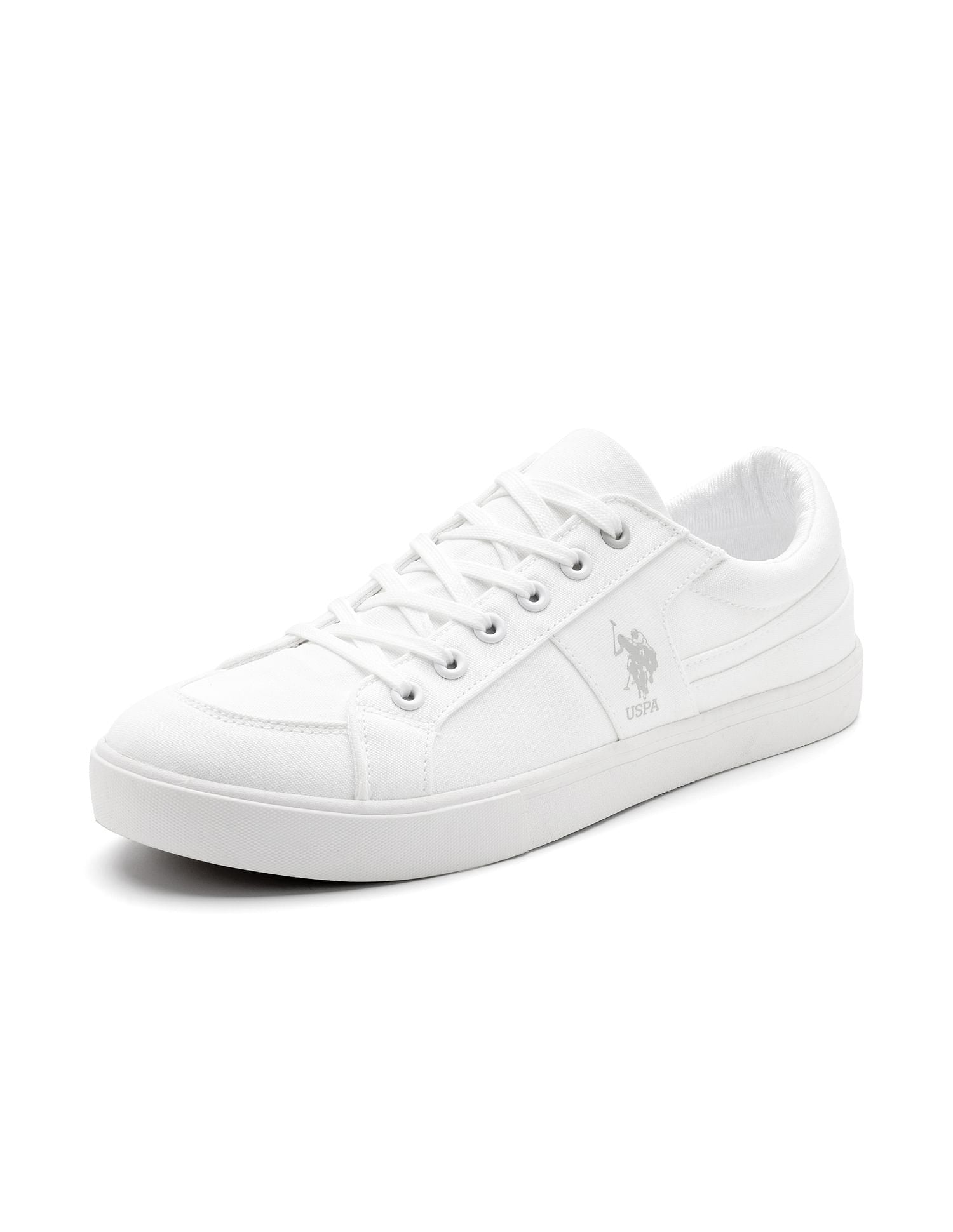 Men Clarkin 4.0 Solid Sneakers White - U.S. Polo Assn. India | Large