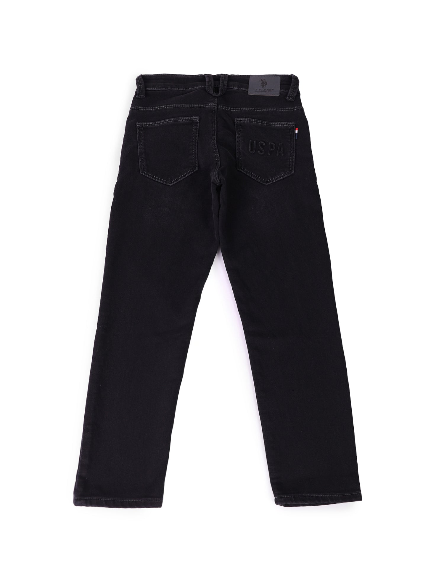 Boys Slim Fit Black Jeans Black - U.S. POLO ASSN. | Large