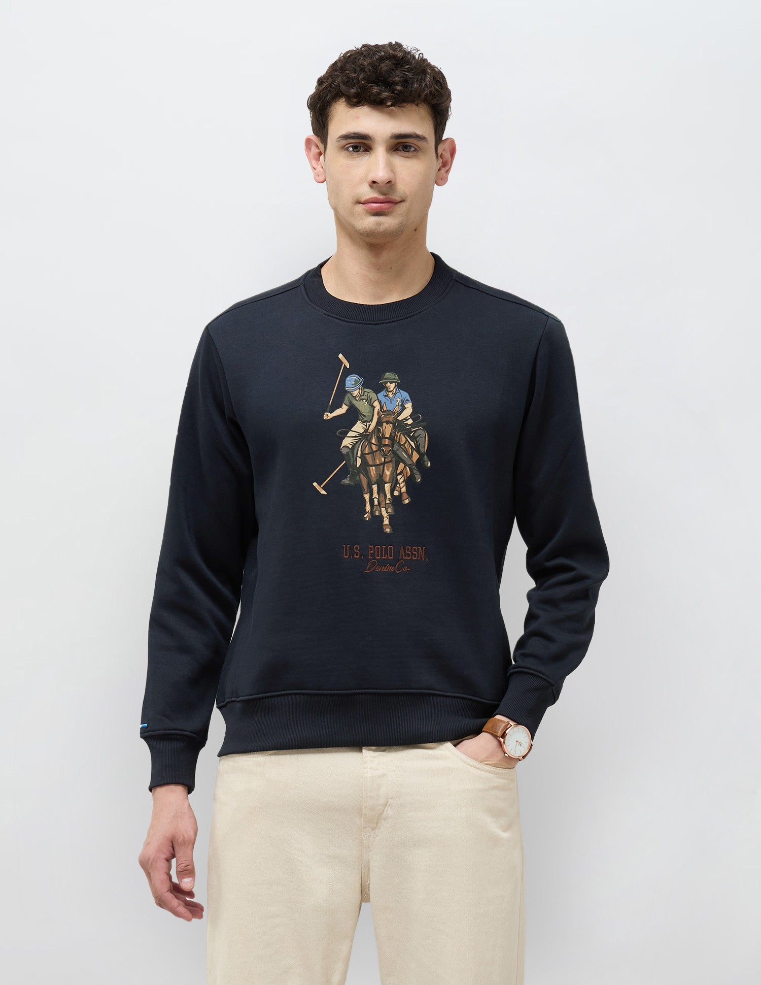Graphic Brand Printed Sweatshirt