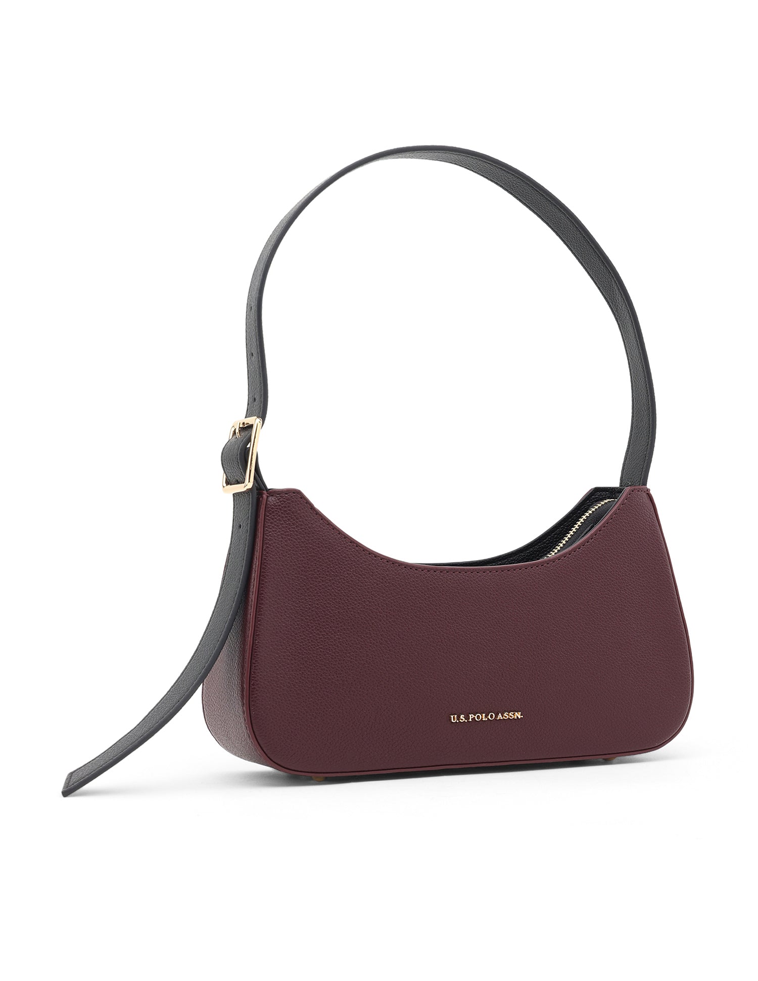 Caramel Shoulder Bag Burgundy - U.S. Polo Assn. India | Large