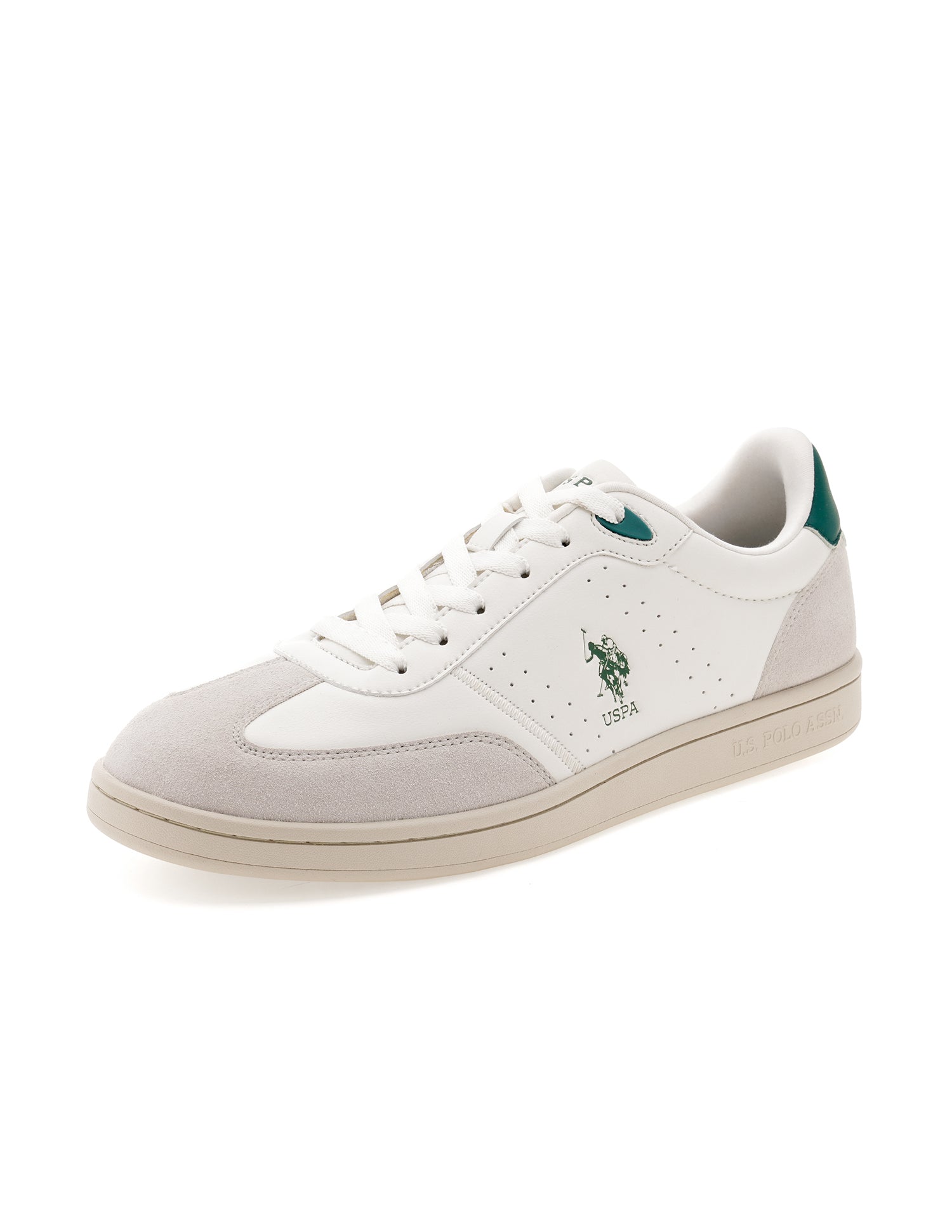 Men Cenik Suede Sneakers Off White - U.S. POLO ASSN. | Large