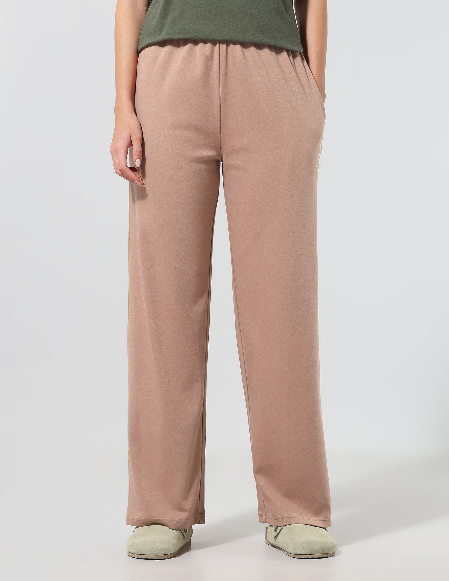 Straight Fit Lounge Trousers Light Brown - U.S. POLO ASSN. | Large