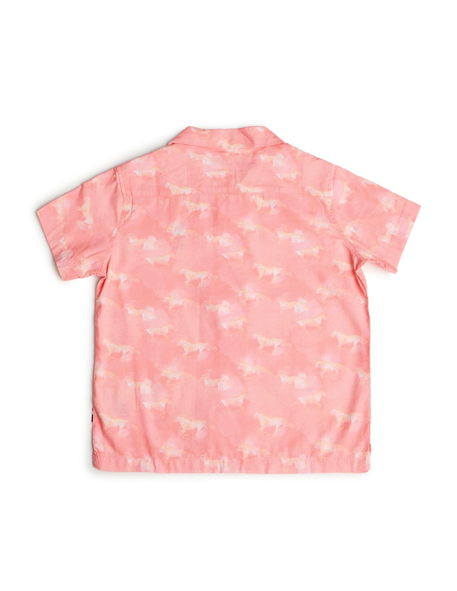 Boys Abstract Printed Relaxed Fit Shirt Light Pink - U.S. POLO ASSN. | Large