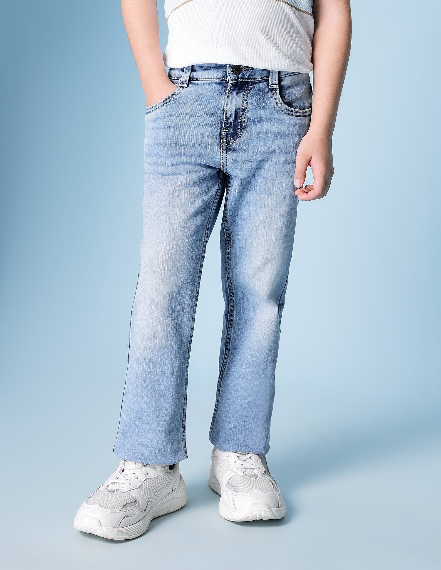 Boys Whiskered Relaxed Fit Jeans Dark Indigo - U.S. POLO ASSN. | Large