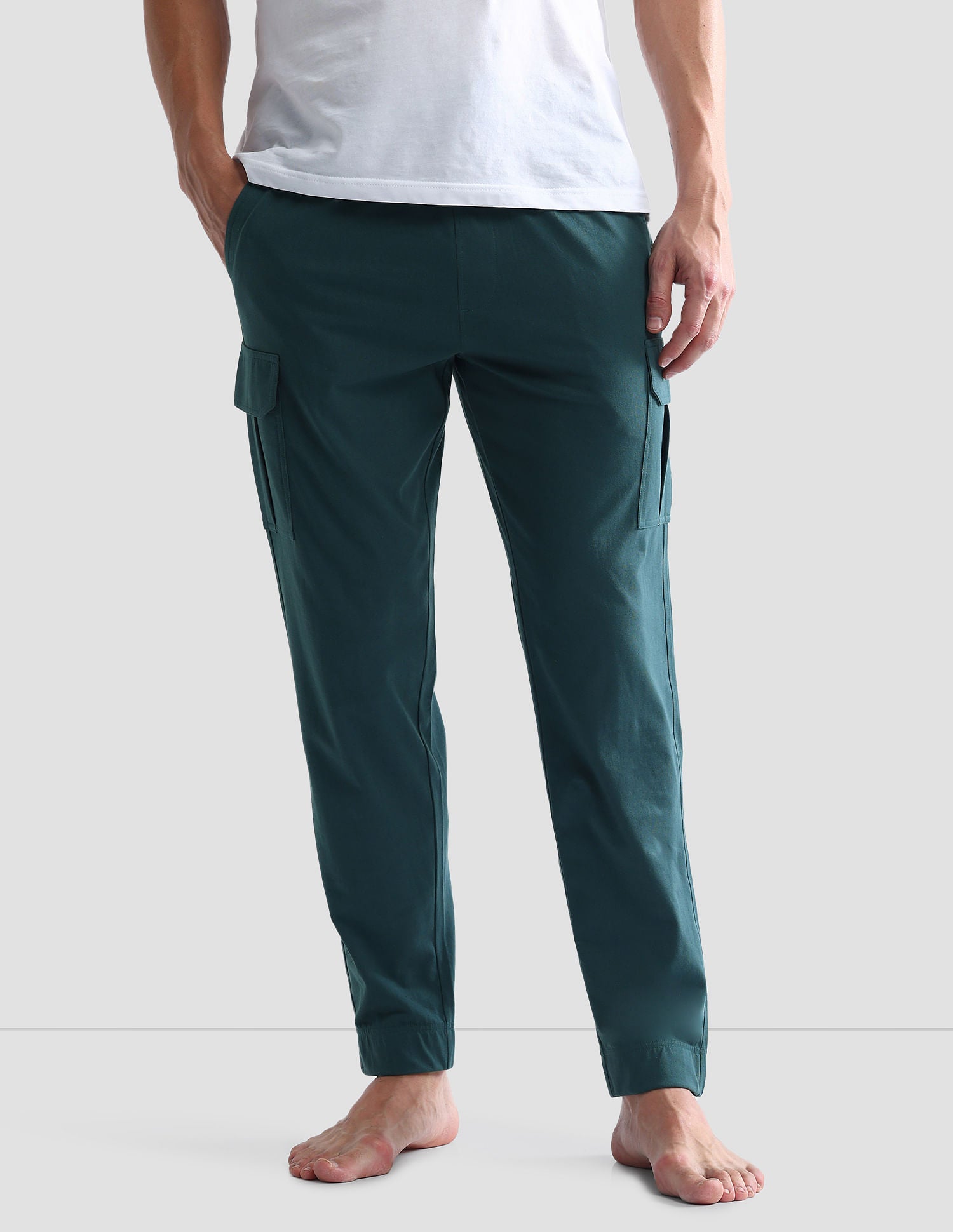 Cargo Utility OJ002 Lounge Joggers - Pack Of 1 Green - U.S. POLO ASSN. | Large
