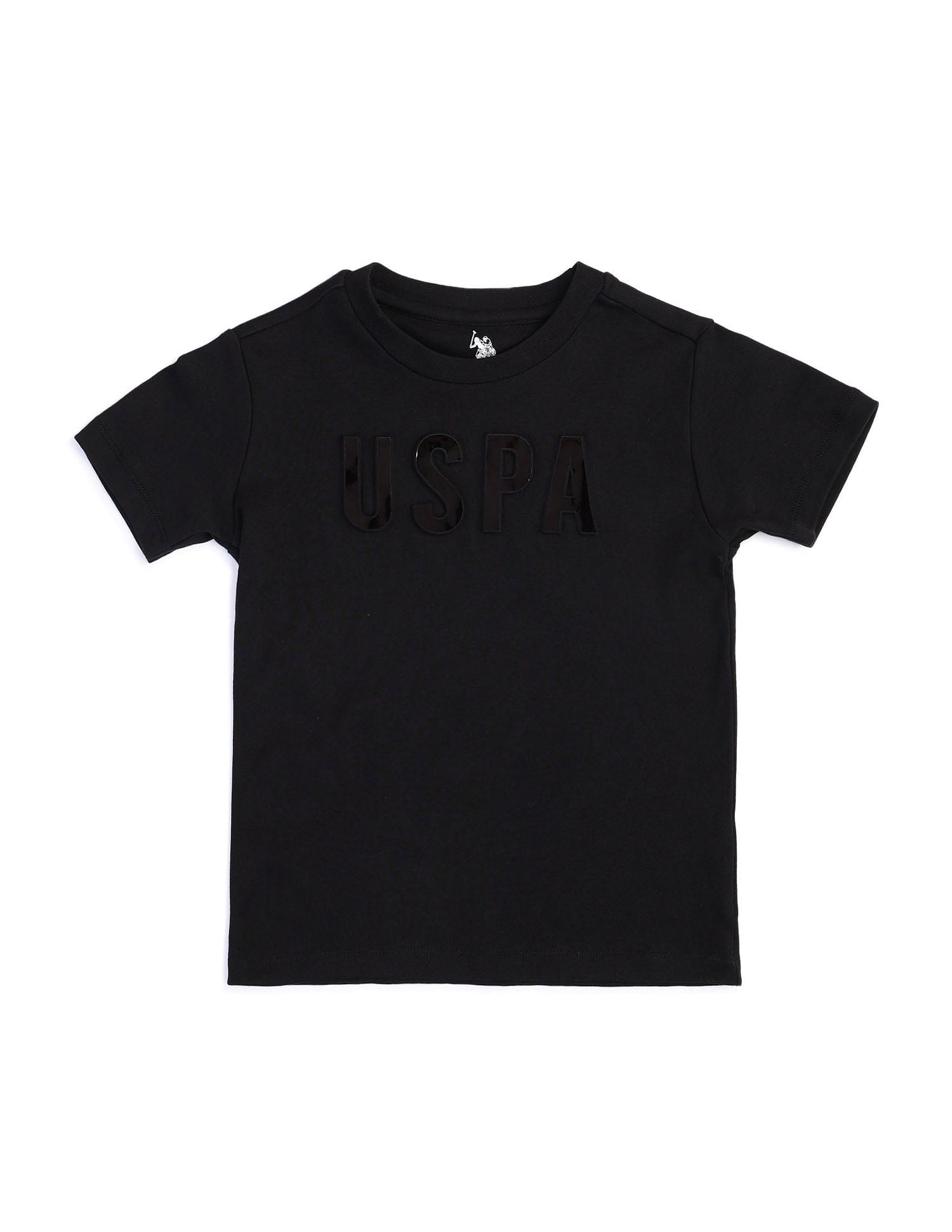 Regular fit Printed T-Shirts Black - U.S. Polo Assn. India | Large