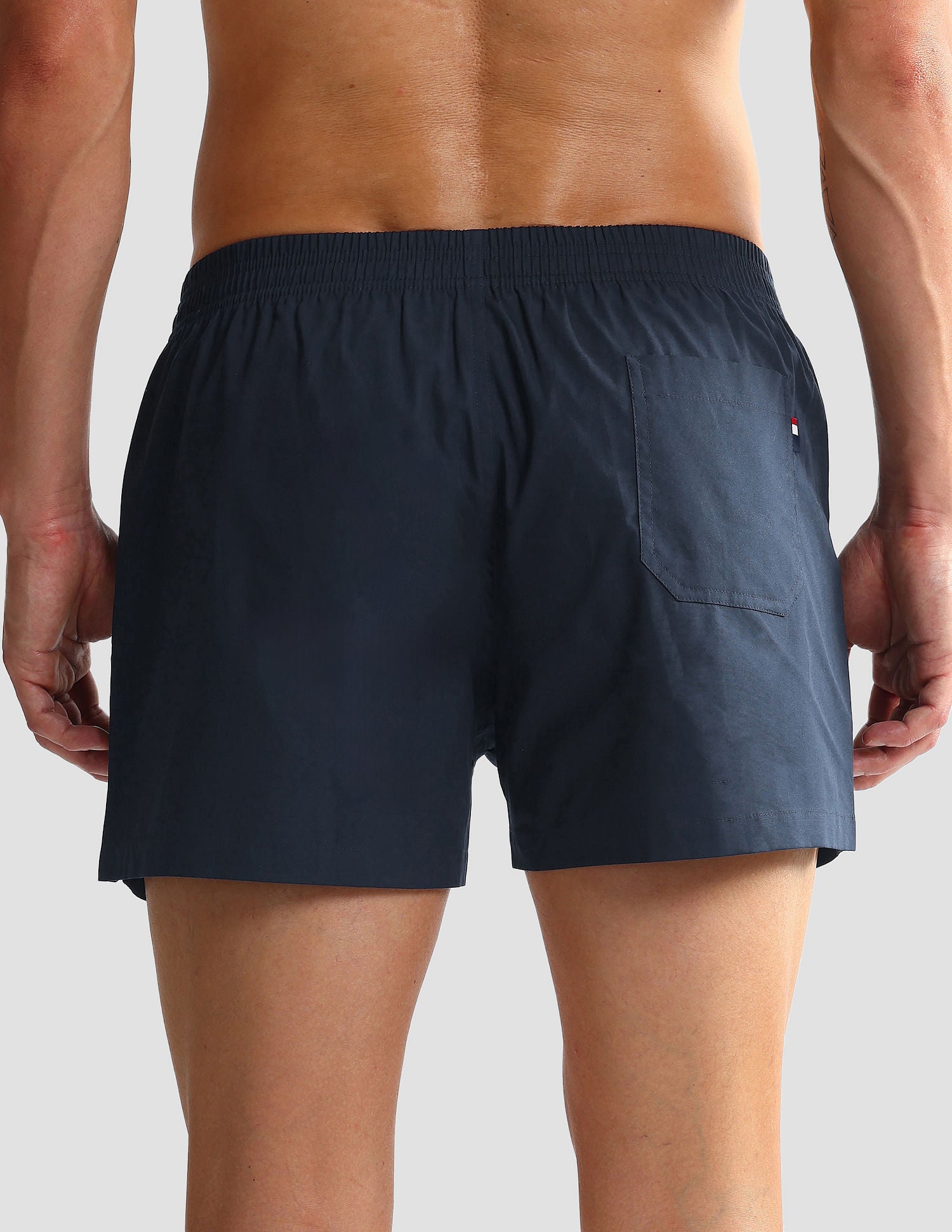 Mid Rise Solid OEX05 Shorts - Pack Of 2 Polka Dot Navy And Navy - U.S. POLO ASSN. | Large