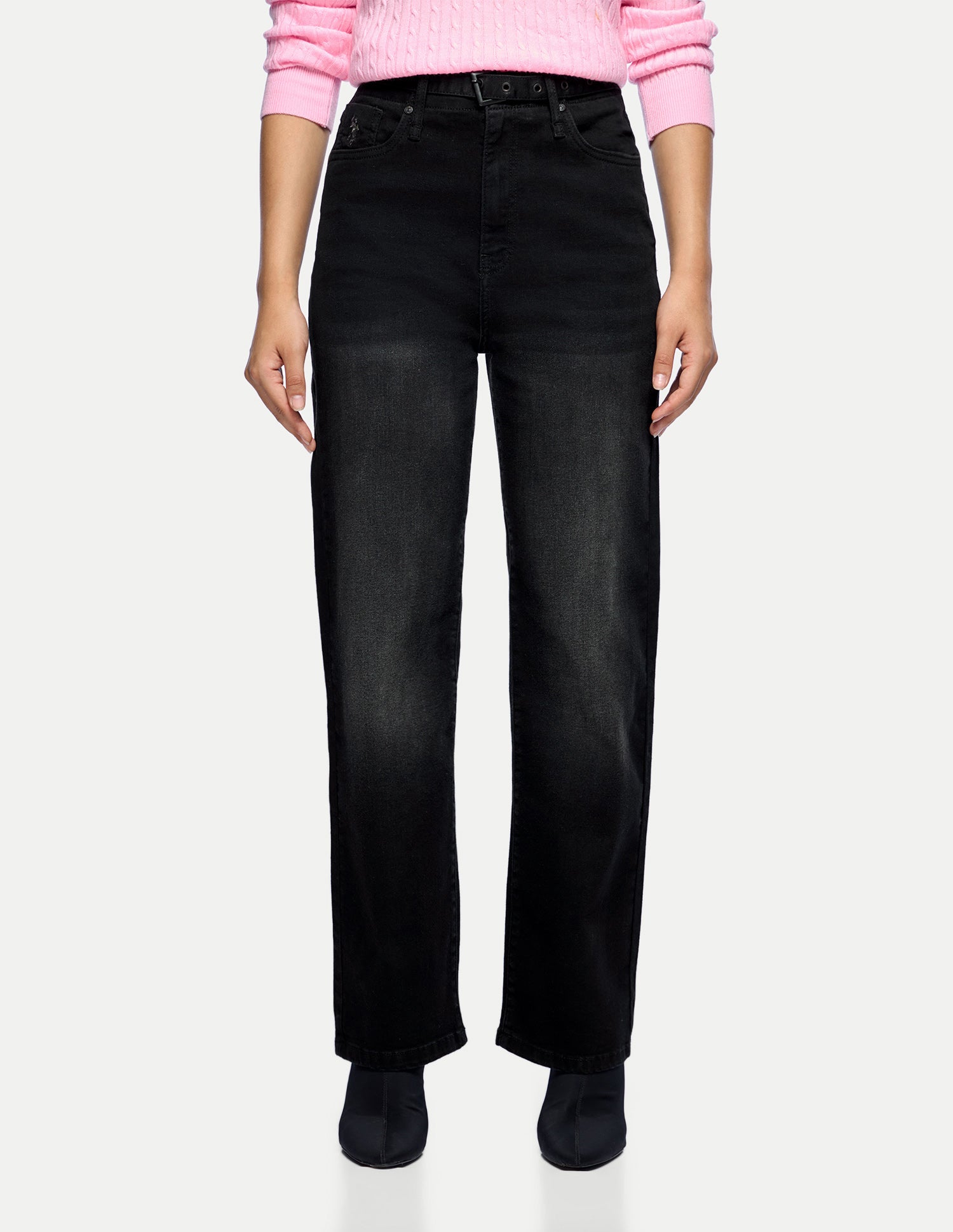 Straight Fit Grey Jeans Dark Grey - U.S. Polo Assn. India | Large