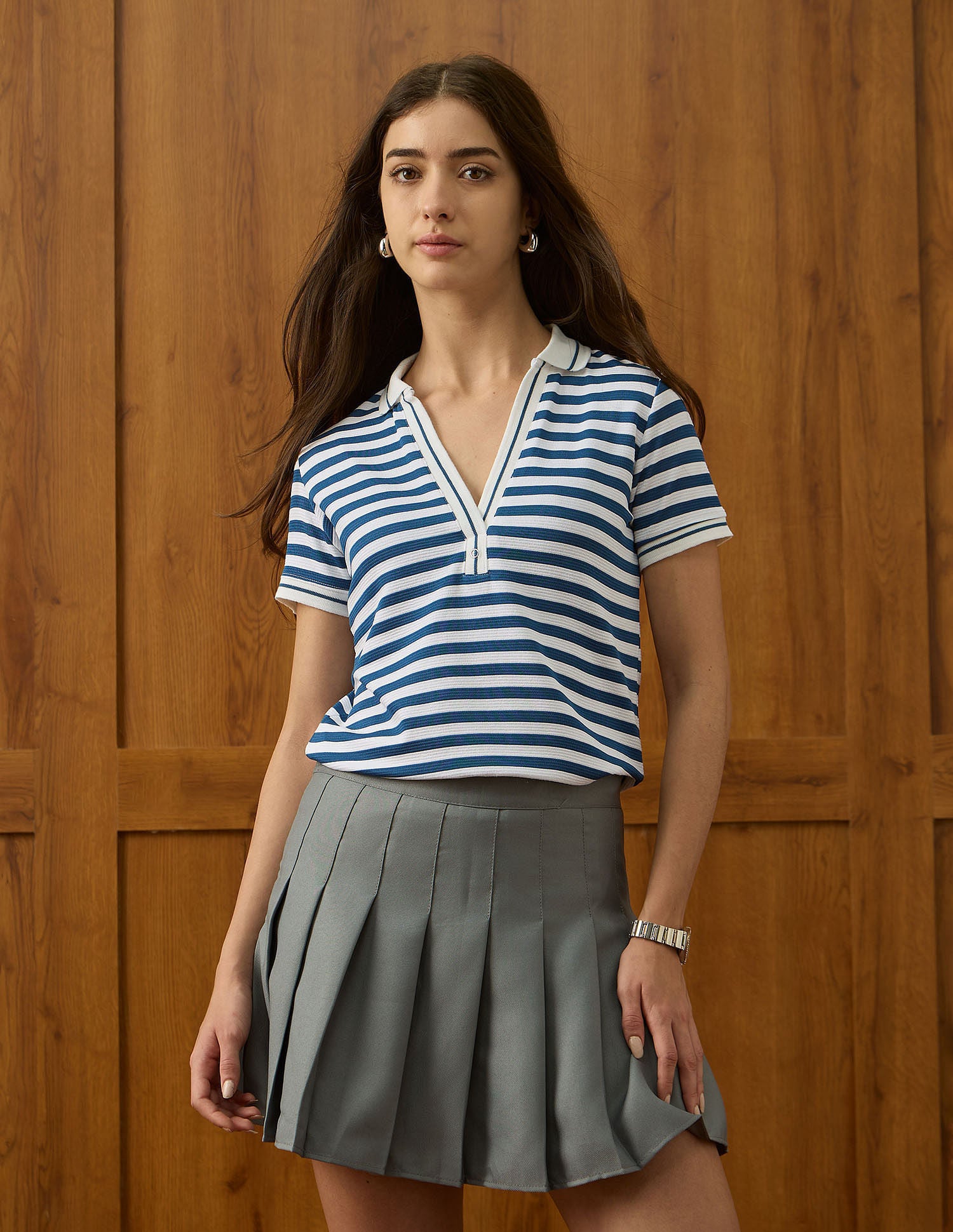 Horizontal Striped Polo Shirt Blue - U.S. POLO ASSN. | Large