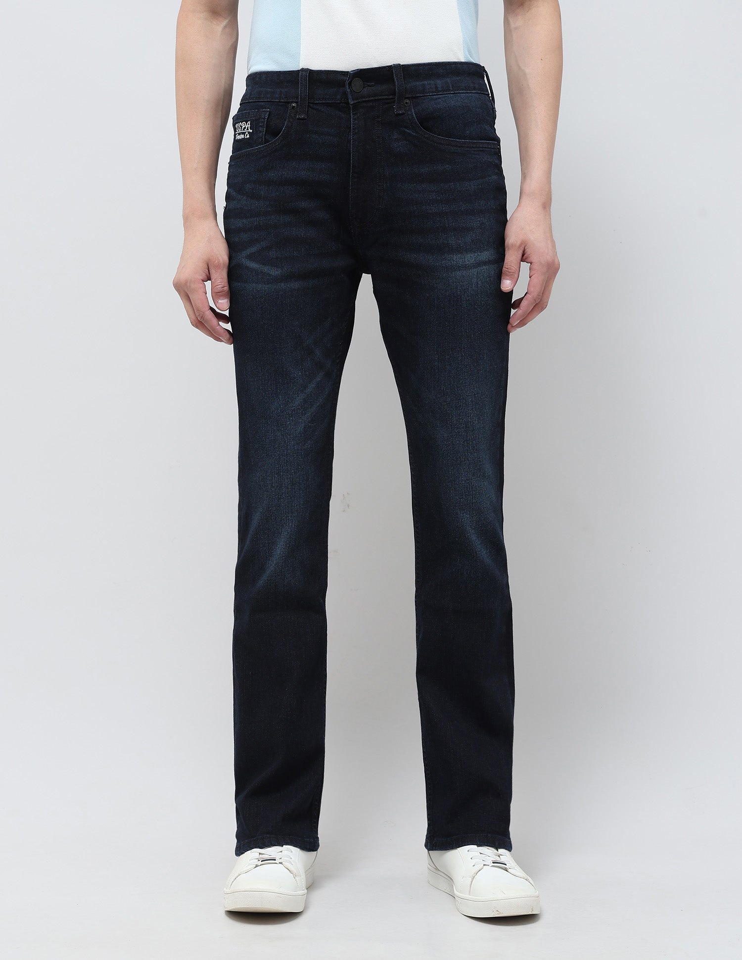 Connor Bootcut Blue Jeans Dark Indigo - U.S. POLO ASSN. | Large