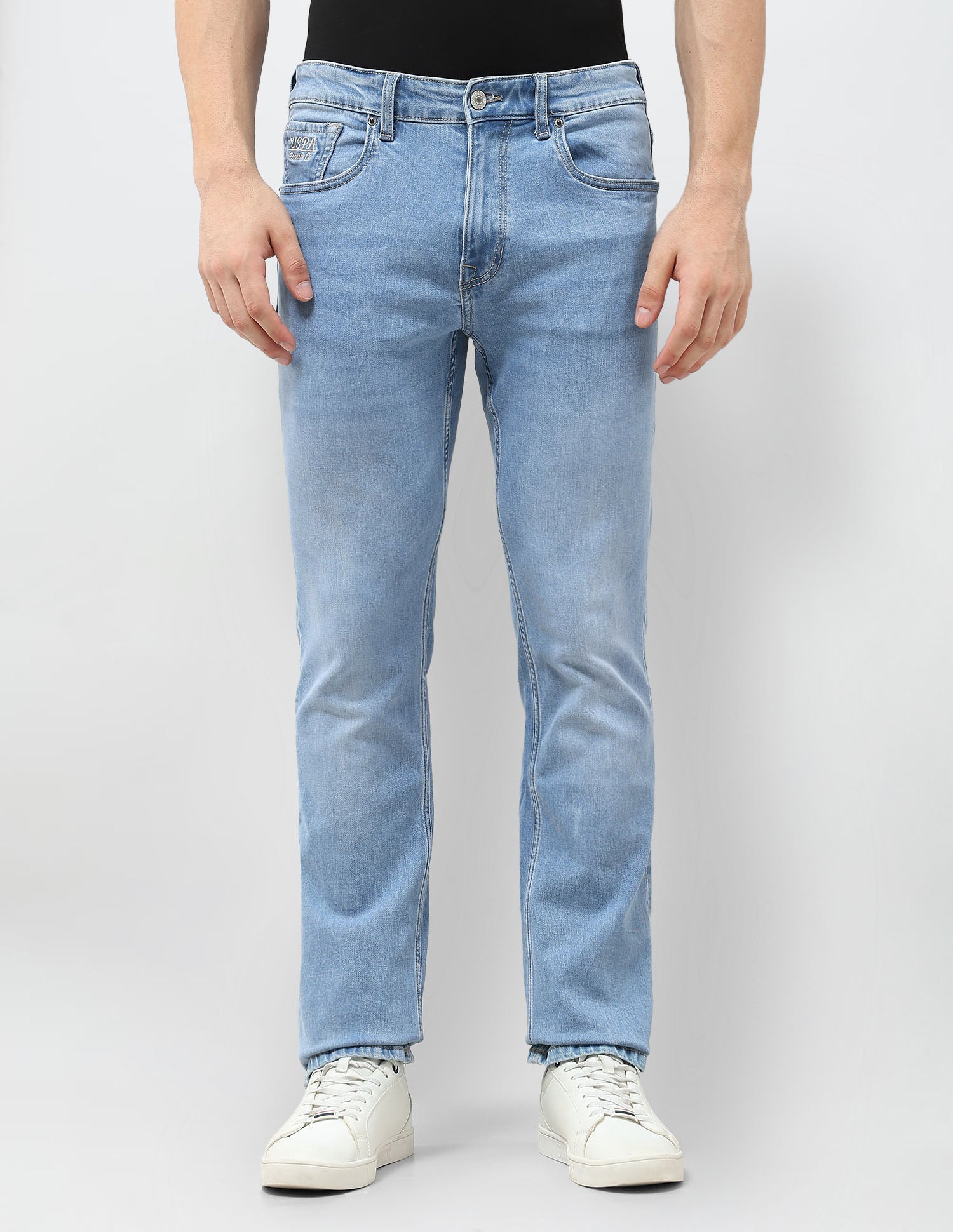 Connor Bootcut Blue Jeans Light Indigo - U.S. POLO ASSN. | Large