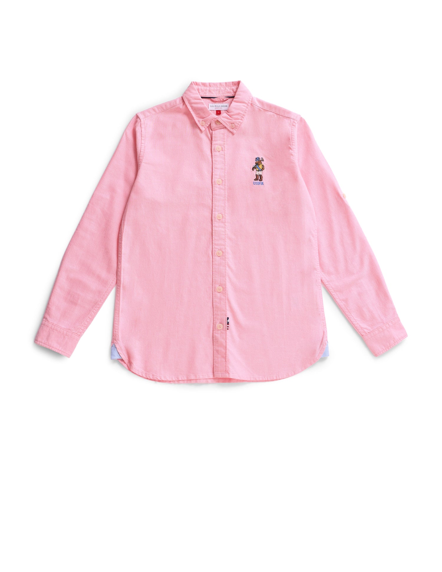 Mascot Oxford Shirt Pink - U.S. Polo Assn. India | Large