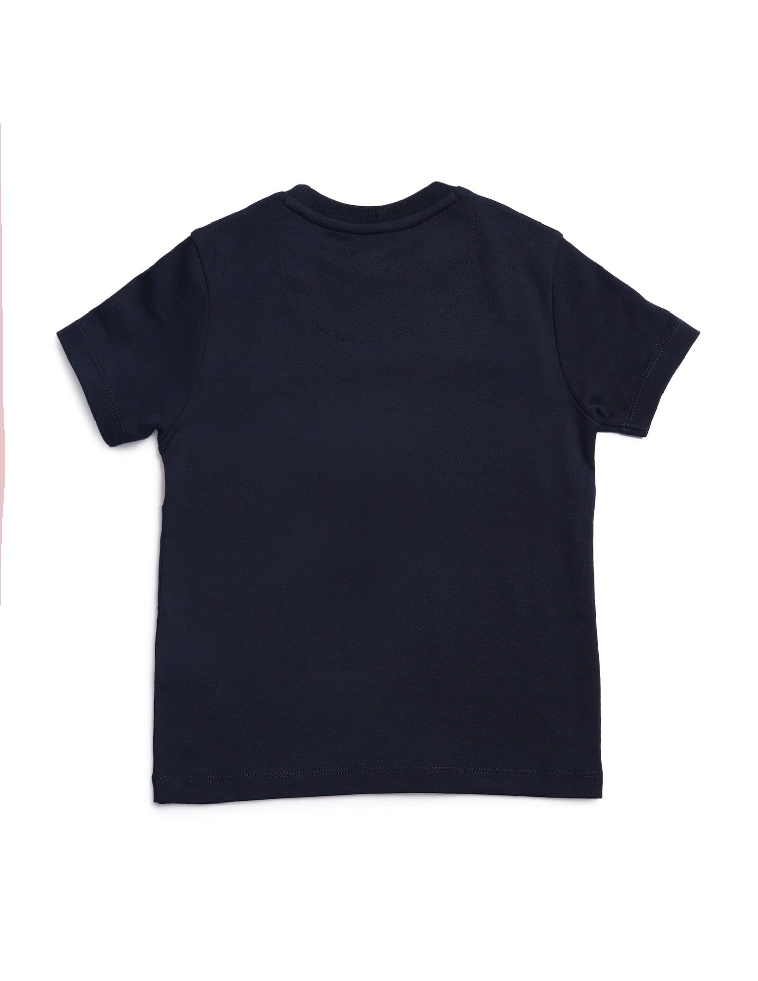 Boys Colourblocked Regular Fit T-Shirt Navy - U.S. Polo Assn. India | Large