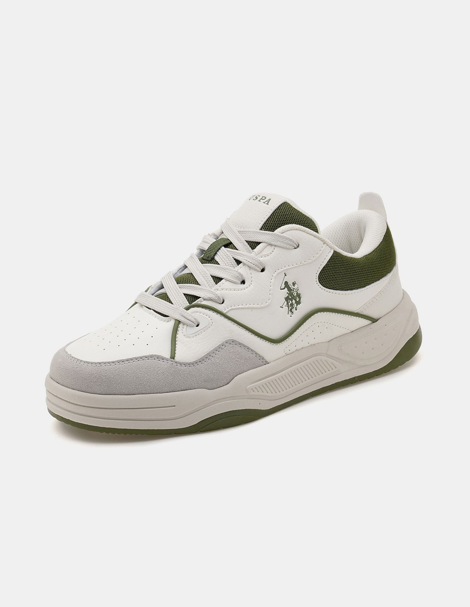 Men Odore Colour Blocked Sneakers Green - U.S. POLO ASSN. | Large
