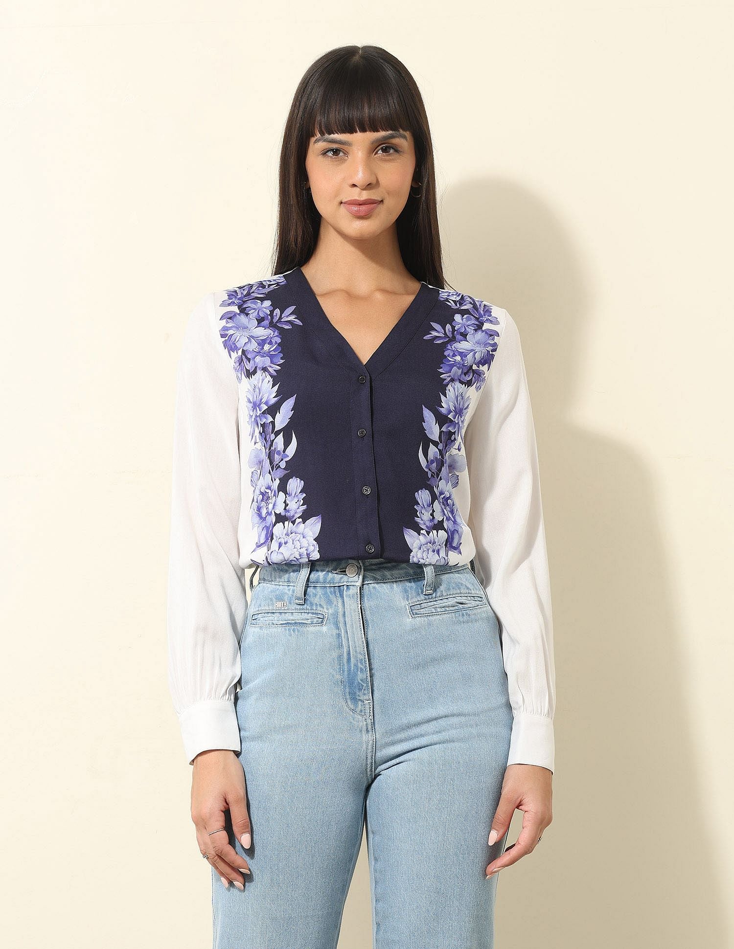 Floral Printed Top Multi-colour - U.S. POLO ASSN. | Large