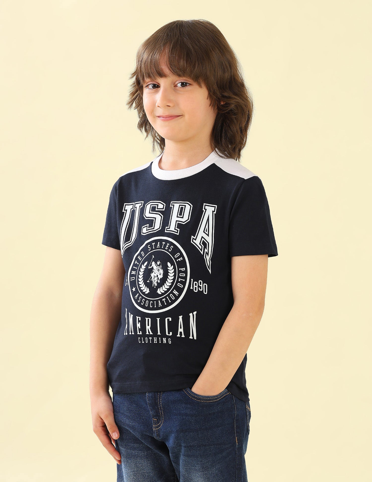 Graphic Brand Printed Regular Fit T-Shirt - Pack Of 2 Multi2 - U.S. Polo Assn. India | Large