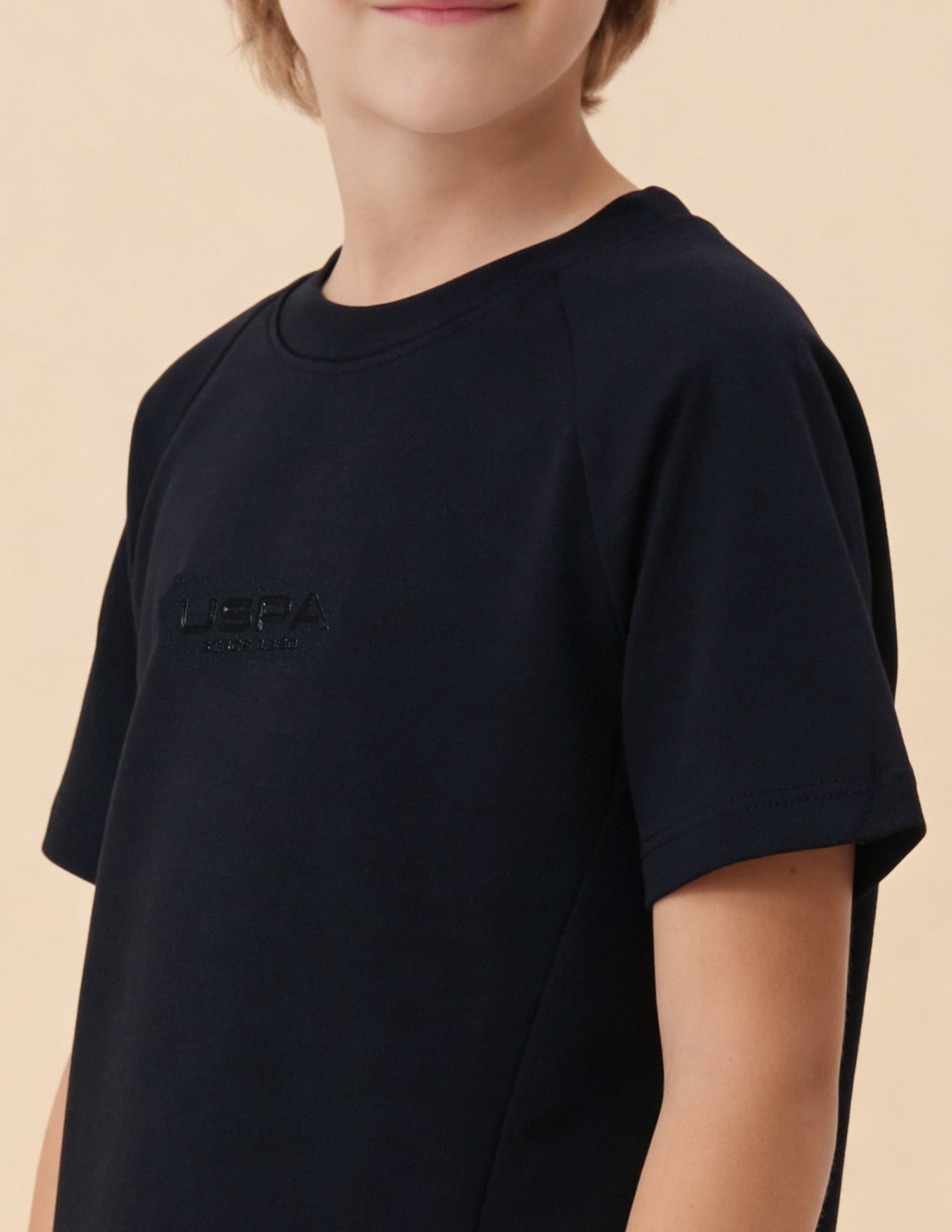 Solid Regular Fit T-Shirt Navy - U.S. Polo Assn. India | Large