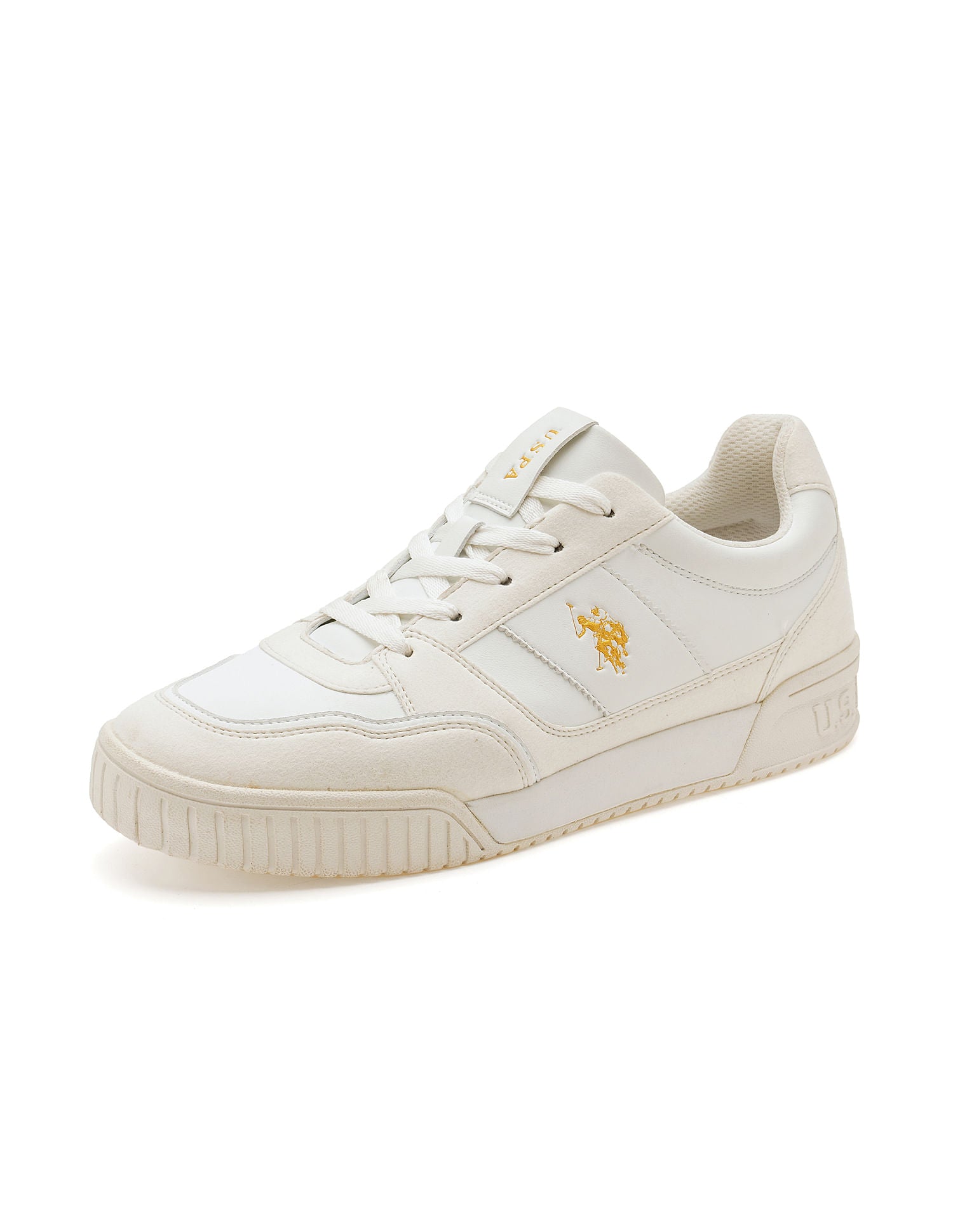Men Rever Sneakers White - U.S. POLO ASSN. | Large