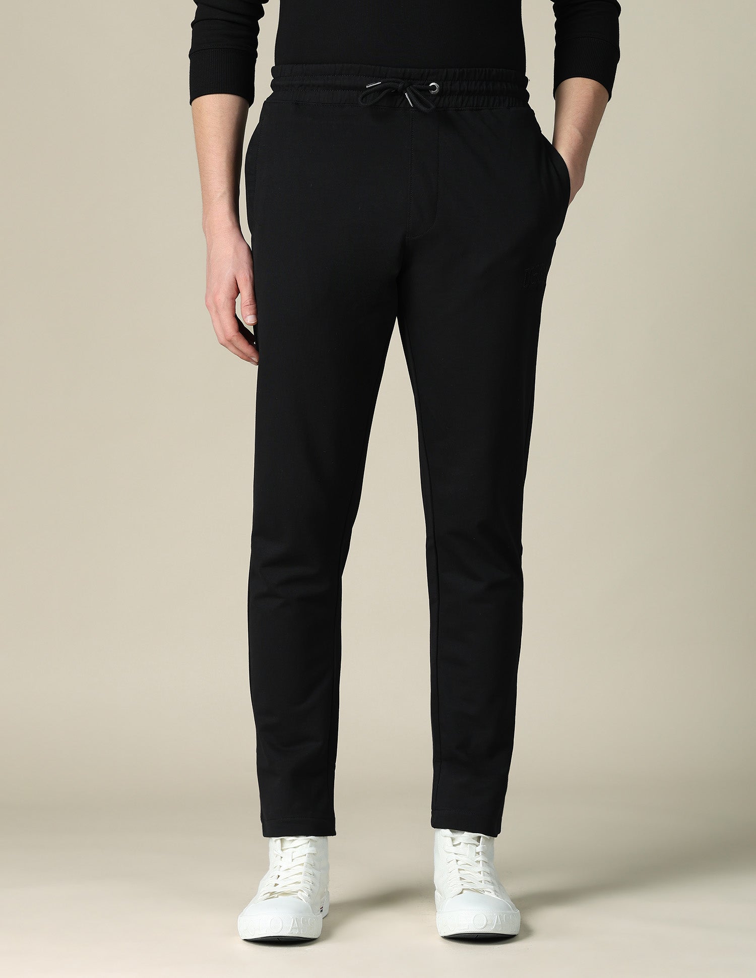 Mid Rise Regular Fit Track Pants Black - U.S. POLO ASSN. | Large