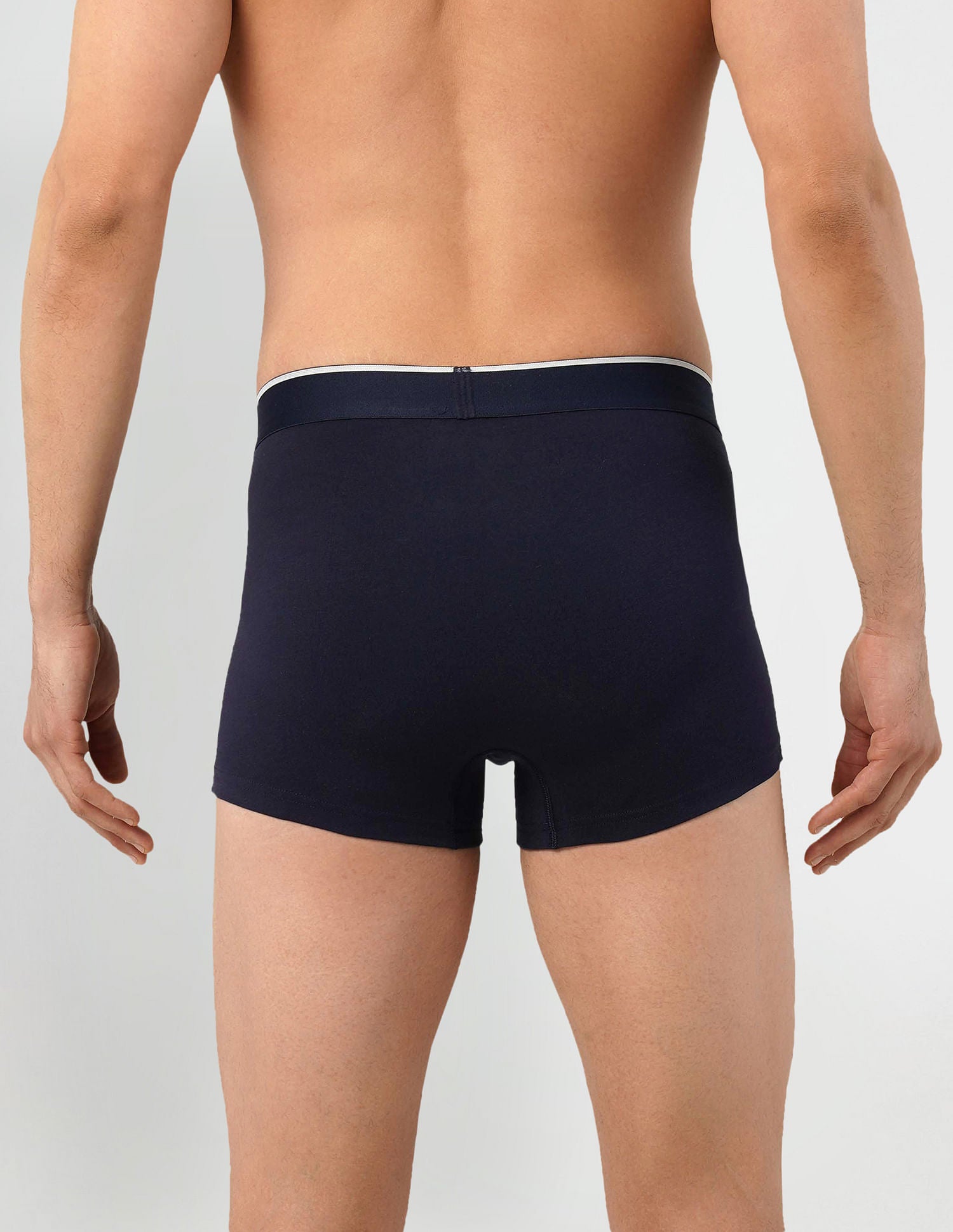 Antibacterial Solid ET004 Trunks - Pack Of 2 Navy and Red - U.S. POLO ASSN. | Large