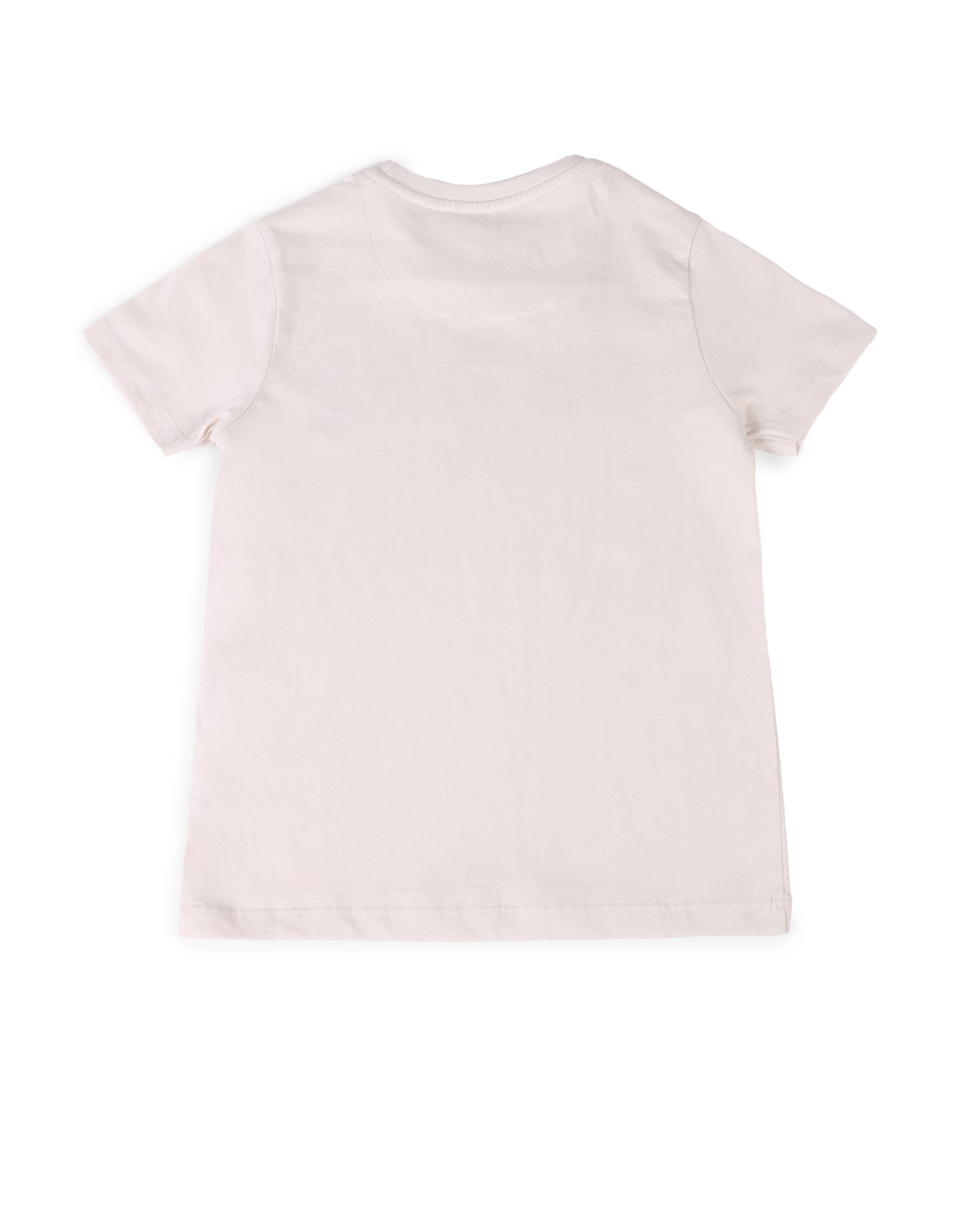 Boys Brand Printed Regular Fit T-Shirt Nude - U.S. POLO ASSN. | Large