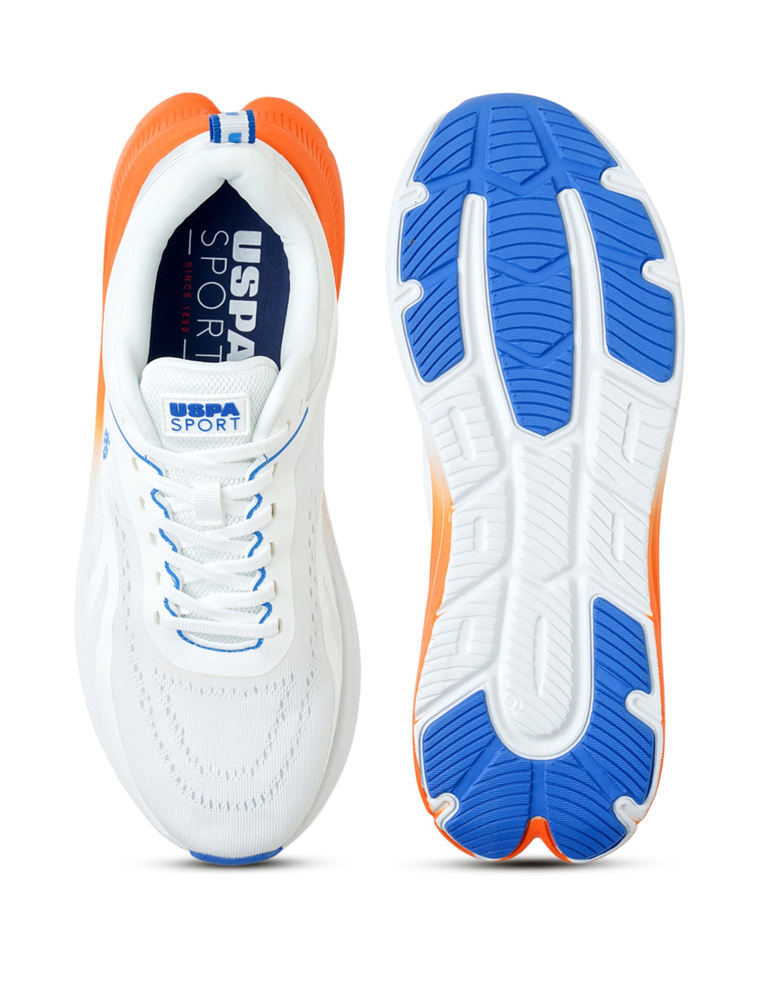 Men Meng White Uspa Sport  Sneakers White - U.S. Polo Assn. India | Large
