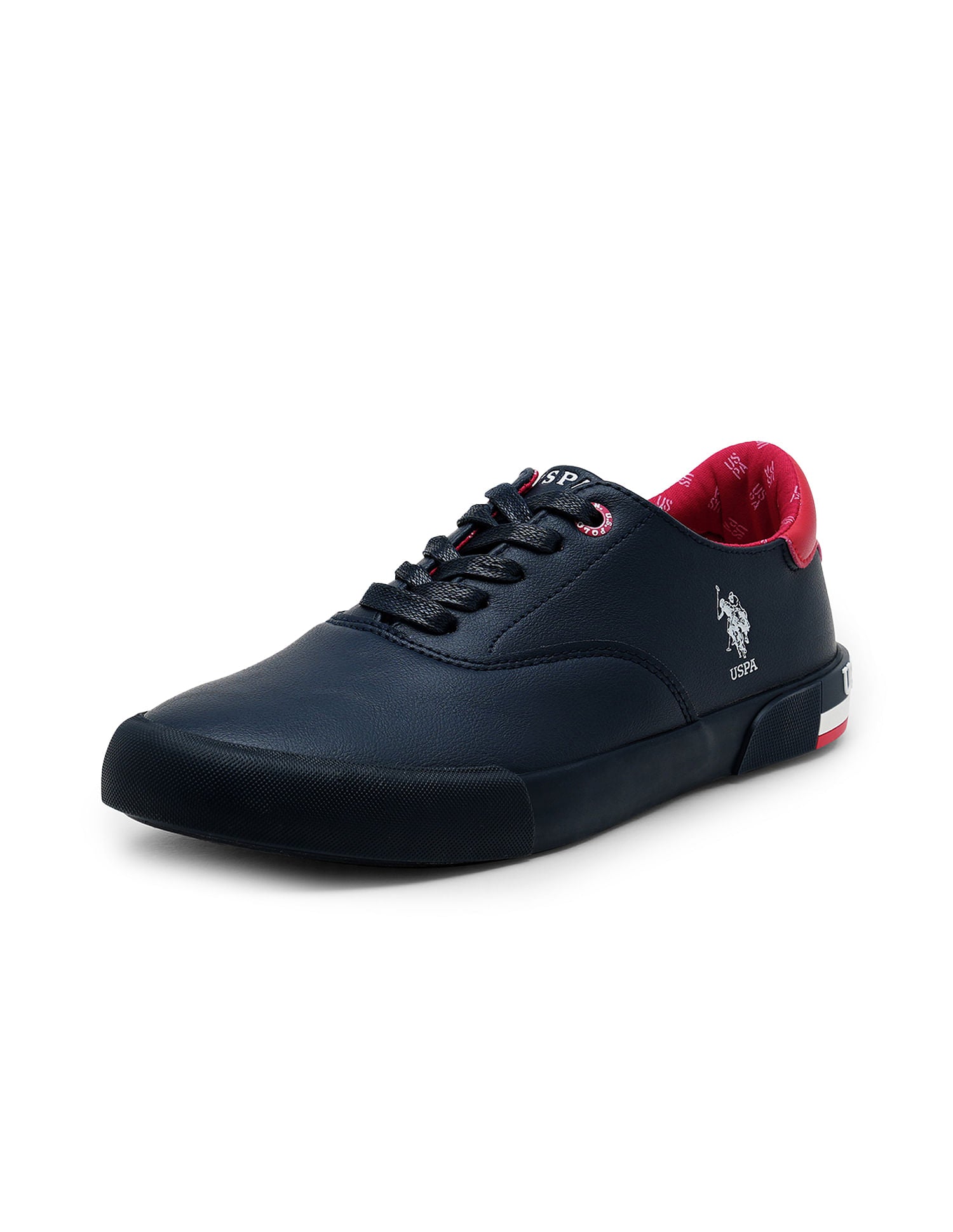 Men Solid Erland 2.0 Sneakers Navy - U.S. Polo Assn. India | Large