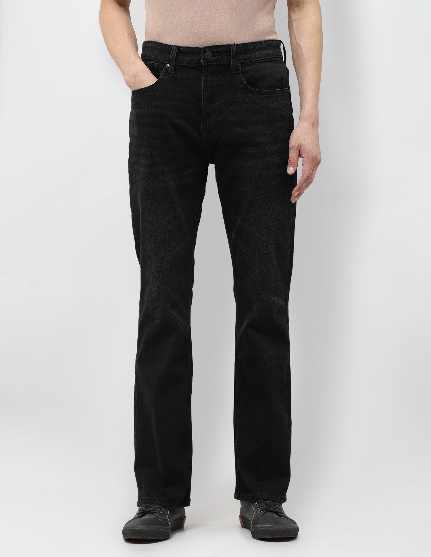 Connor Bootcut Black Jeans Black - U.S. POLO ASSN. | Large