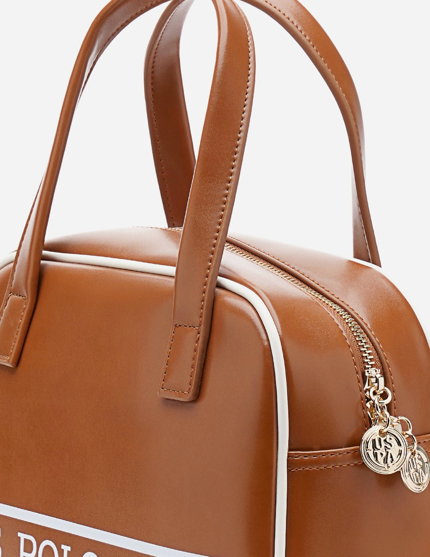 Women Emma Dome Bag Tan - U.S. POLO ASSN. | Large