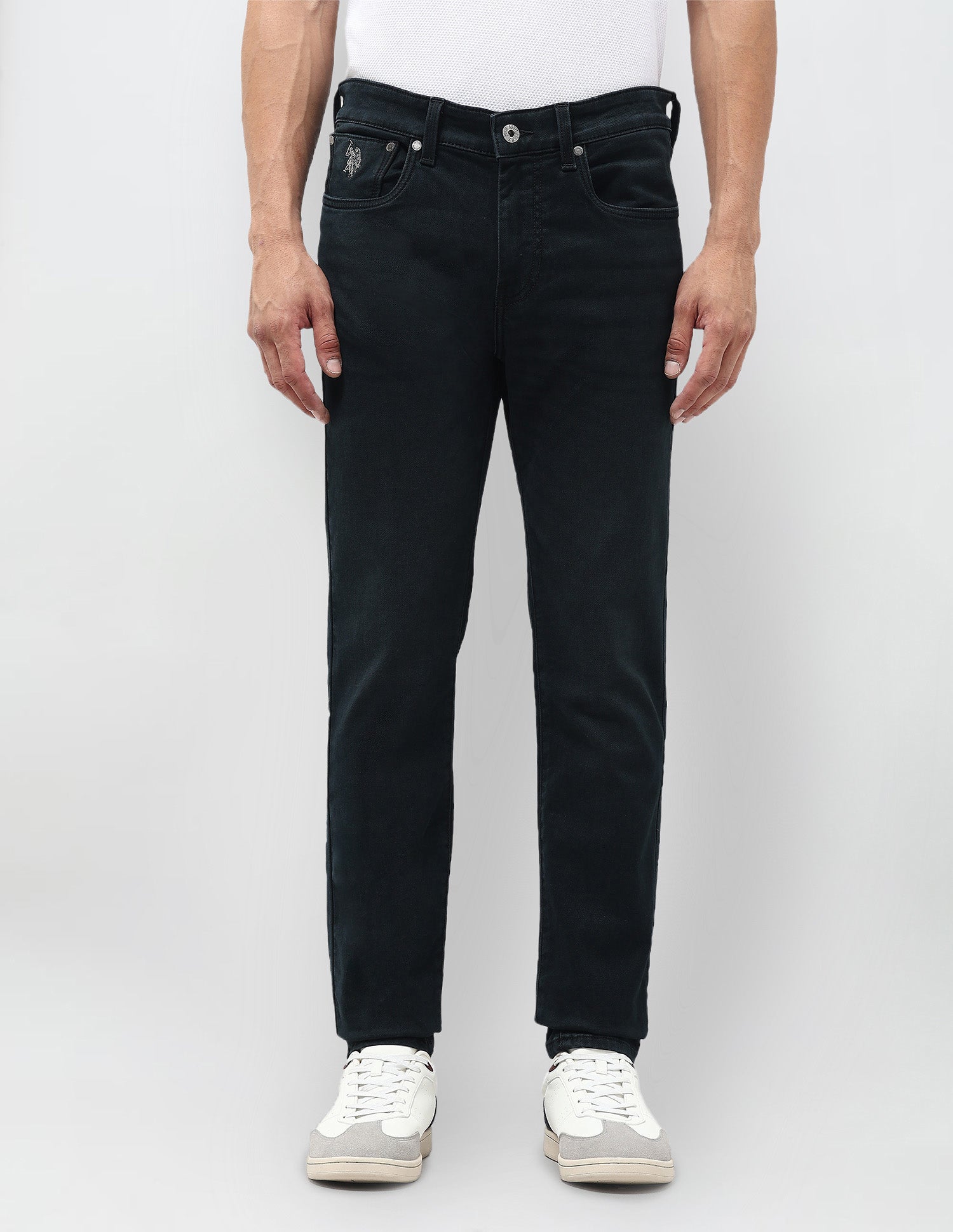 Regallo Skinny Fit Blue Jeans Dark Blue - U.S. POLO ASSN. | Large