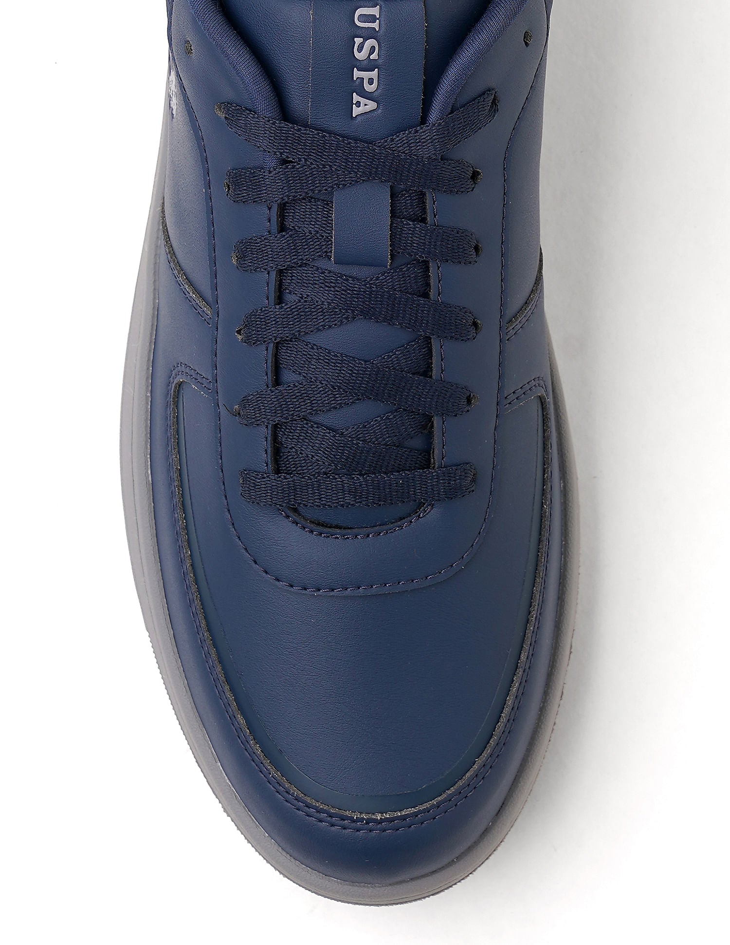Men Reiner Navy Retro Court Sneakers Navy - U.S. POLO ASSN. | Large