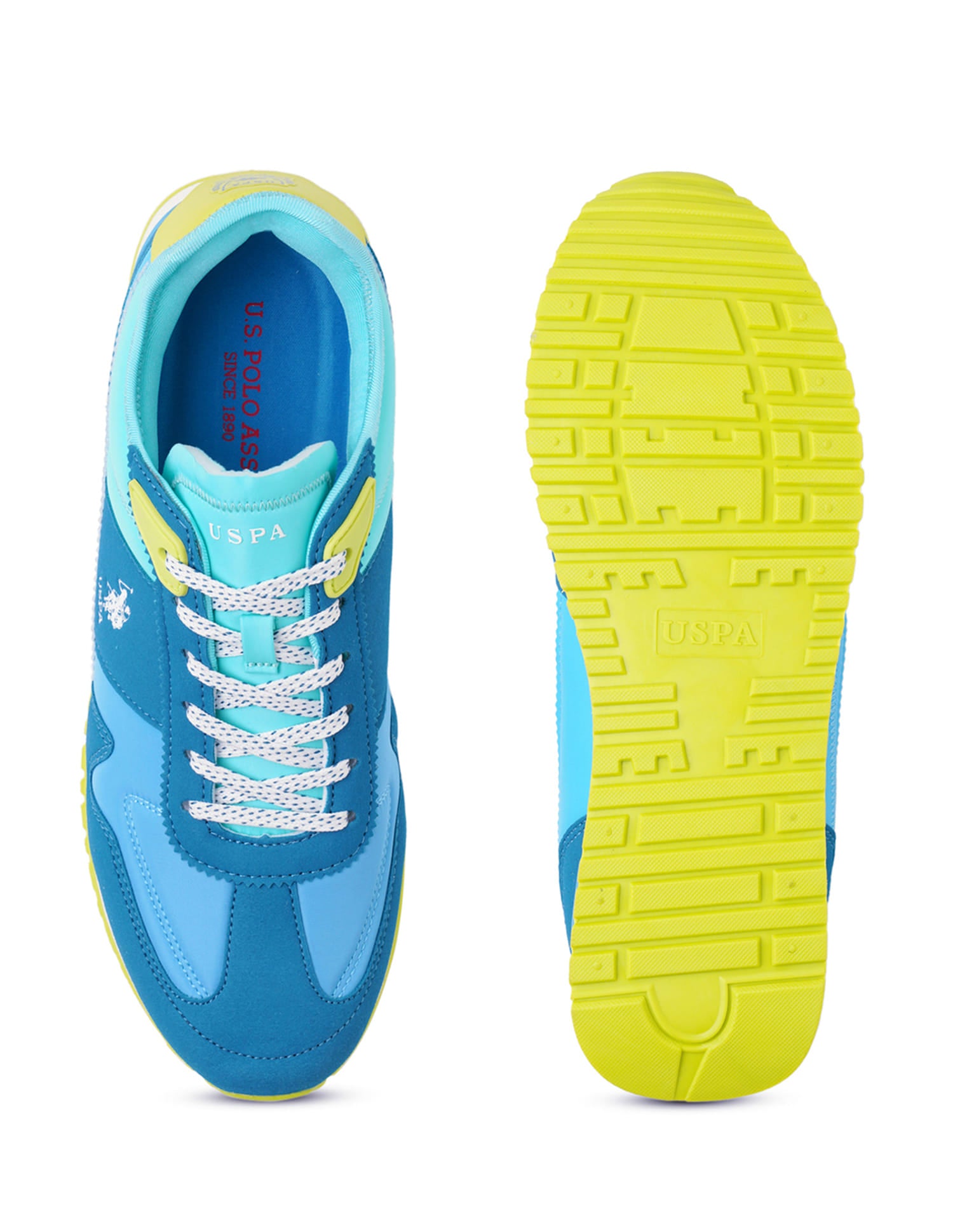 Men Tygo Royal Blue Retro Sneakers Royal Blue - U.S. Polo Assn. India | Large