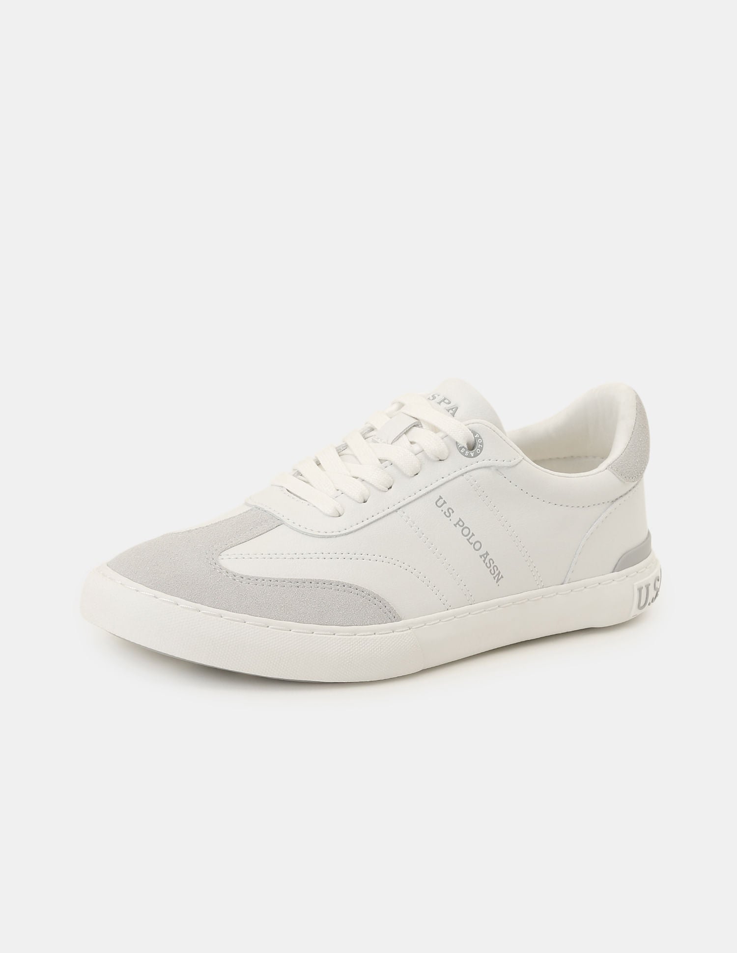 Men Colourblocked Gian 3.0 Sneakers Off White - U.S. POLO ASSN. | Large