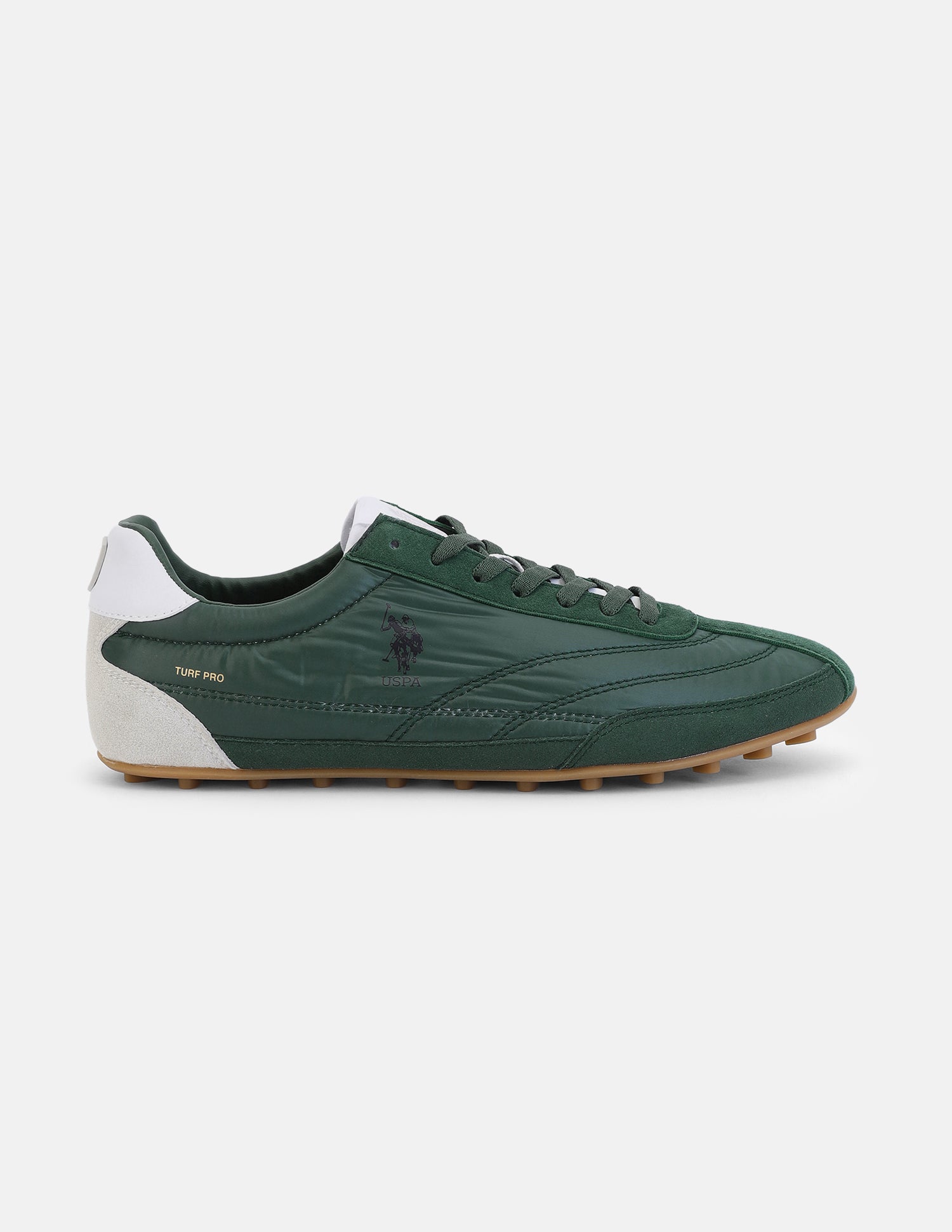 Colour Blocked Turf Pro Sneakers Green - U.S. Polo Assn. India | Large