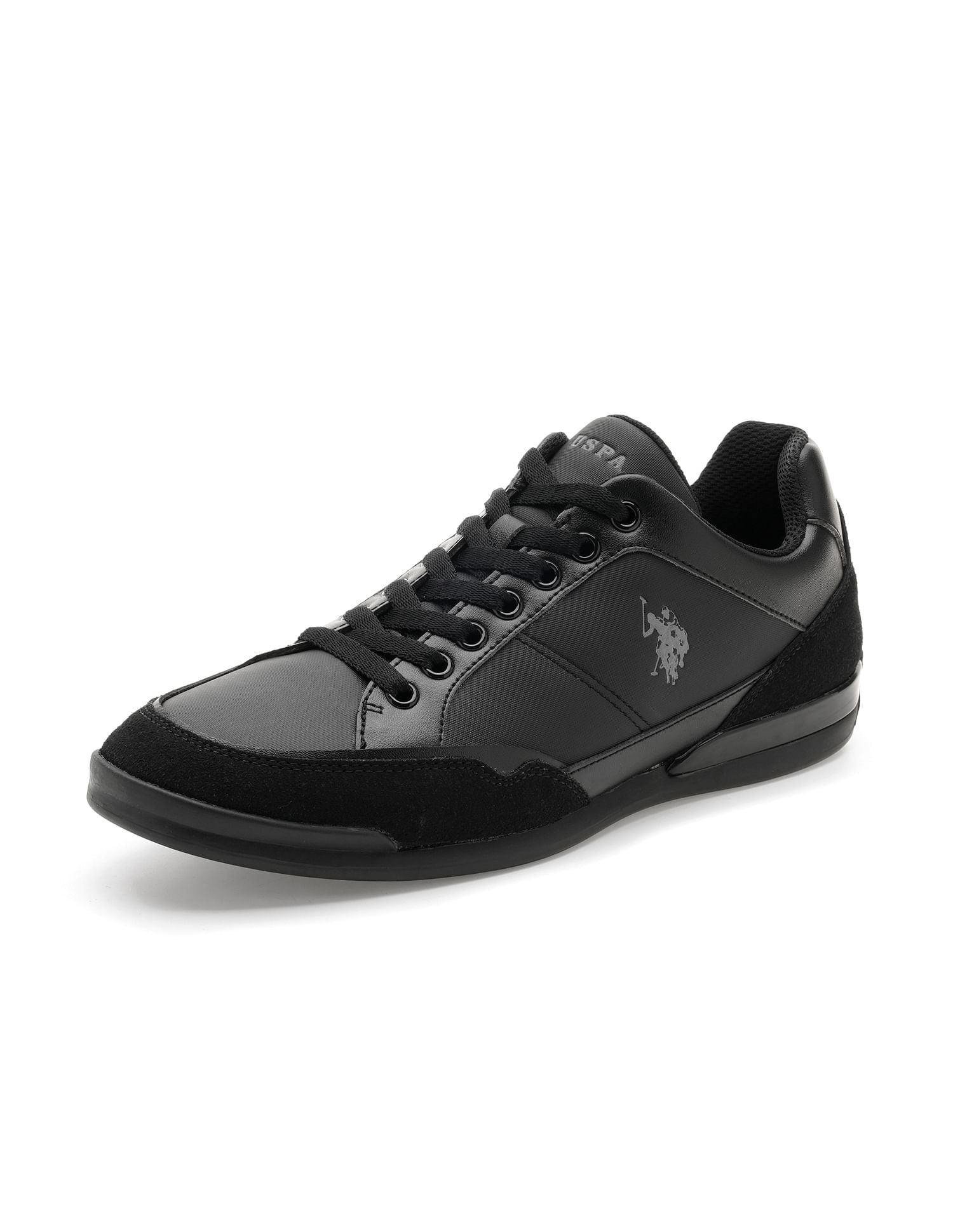 Nadel Suede Casual Shoes Black - U.S. POLO ASSN. | Large