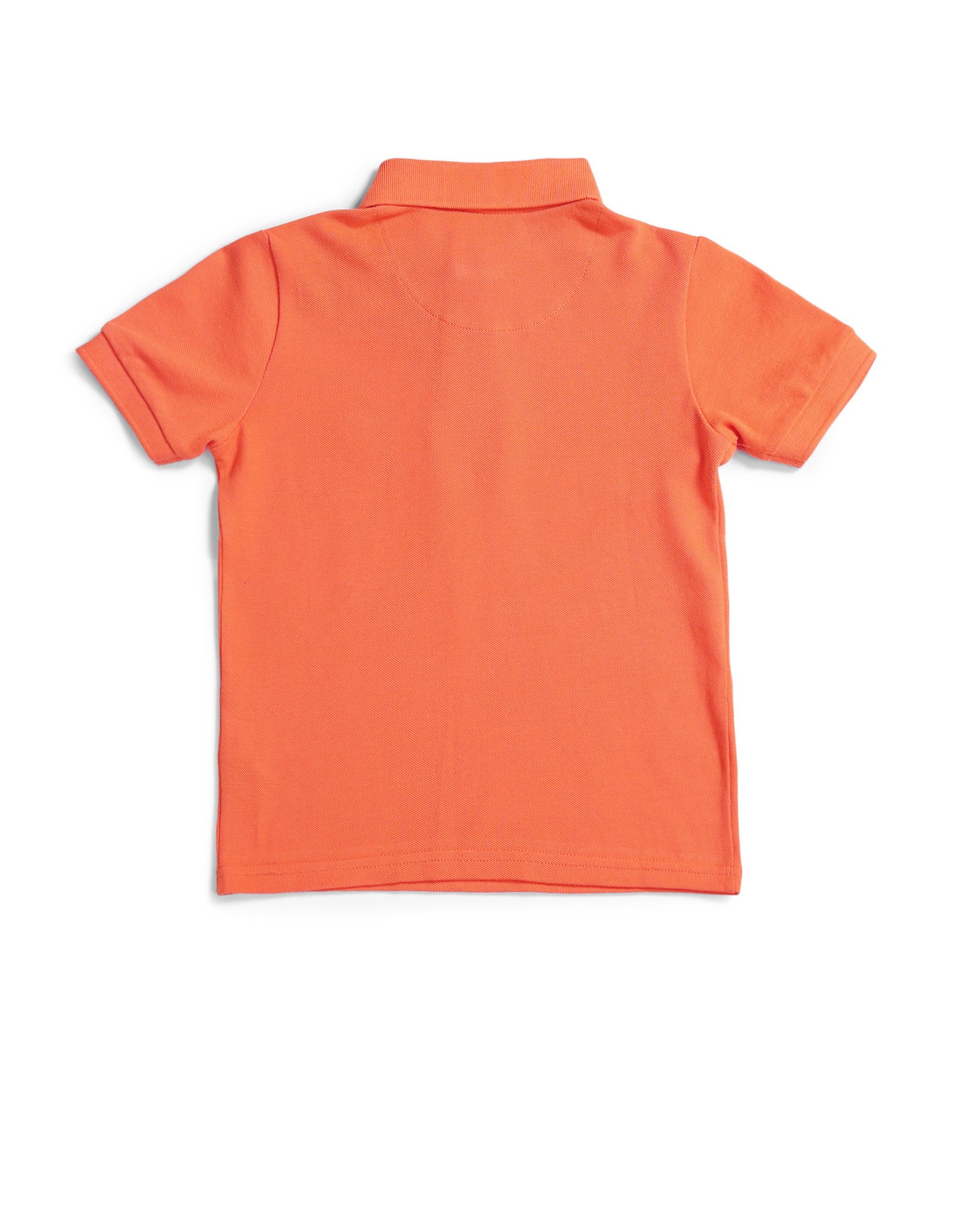 Boys Solid Regular Fit T-Shirt Coral - U.S. POLO ASSN. | Large