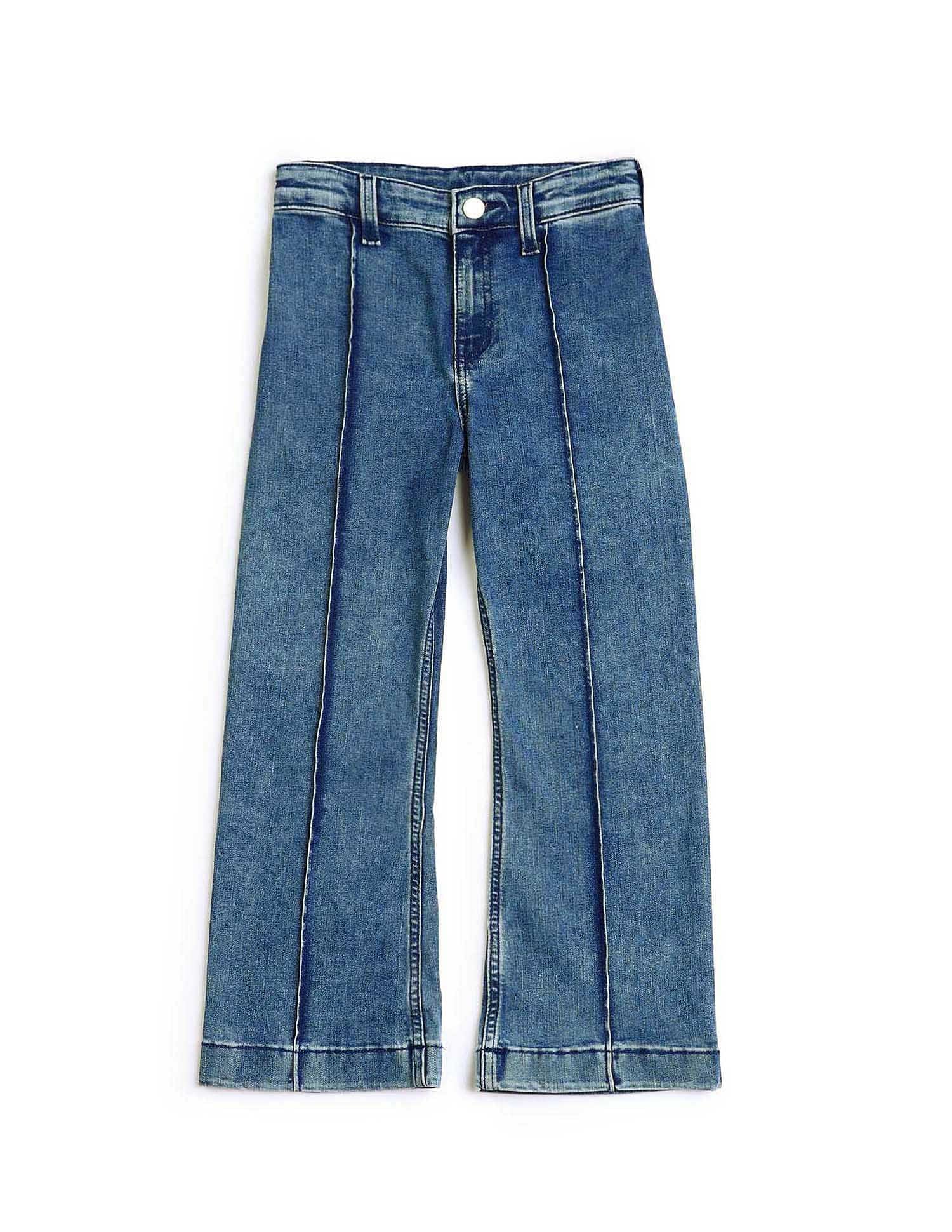 Girls Mid Rise Bootcut Jeans Blue - U.S. POLO ASSN. | Large