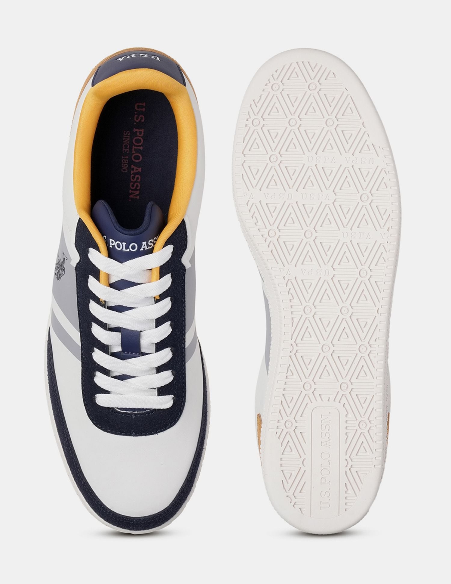 Men Hilton Colour Blocked Sneakers Multi - U.S. POLO ASSN. | Large