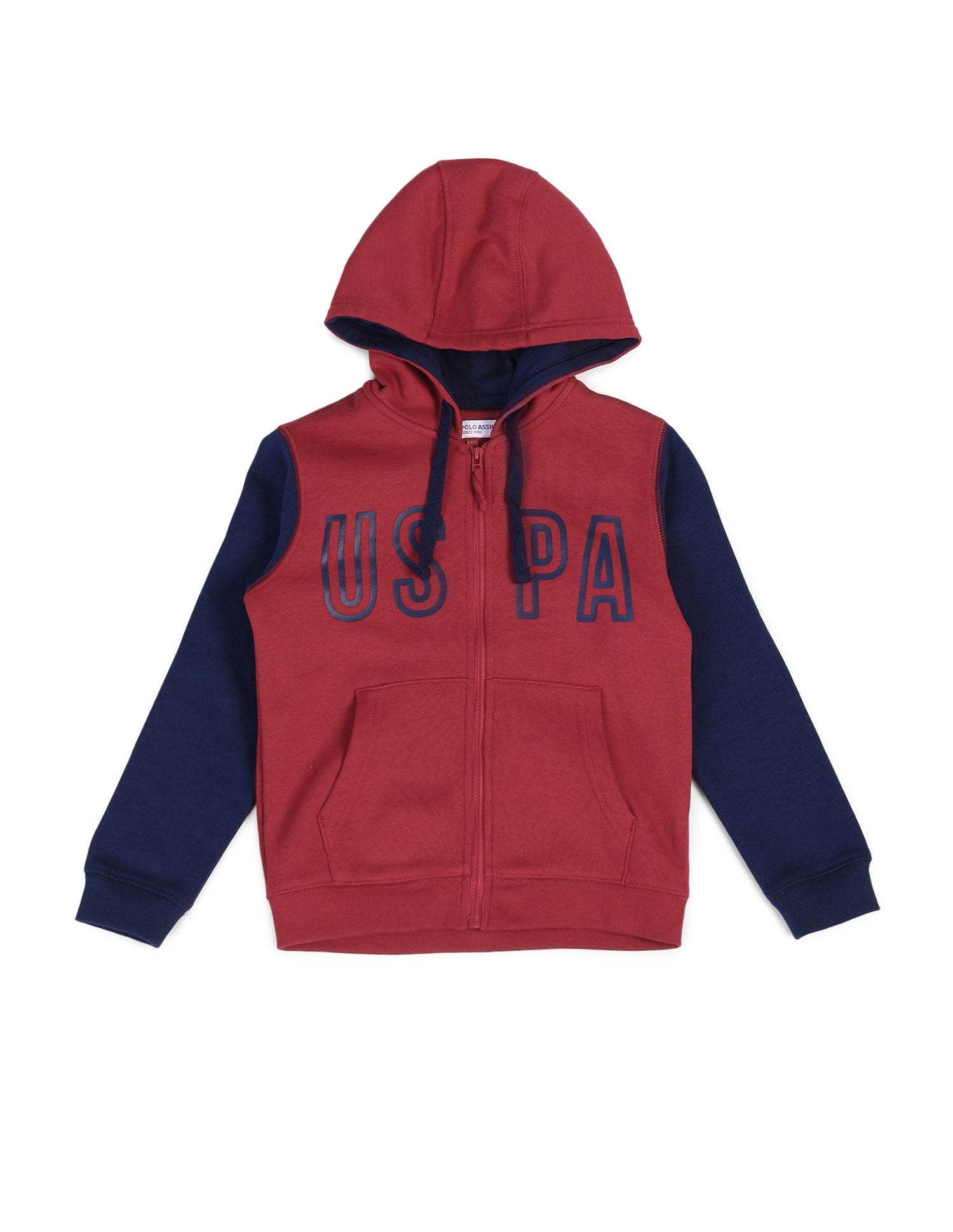 Boys Brand Printed Regular Fit Sweatshirt Red - U.S. POLO ASSN. | Large