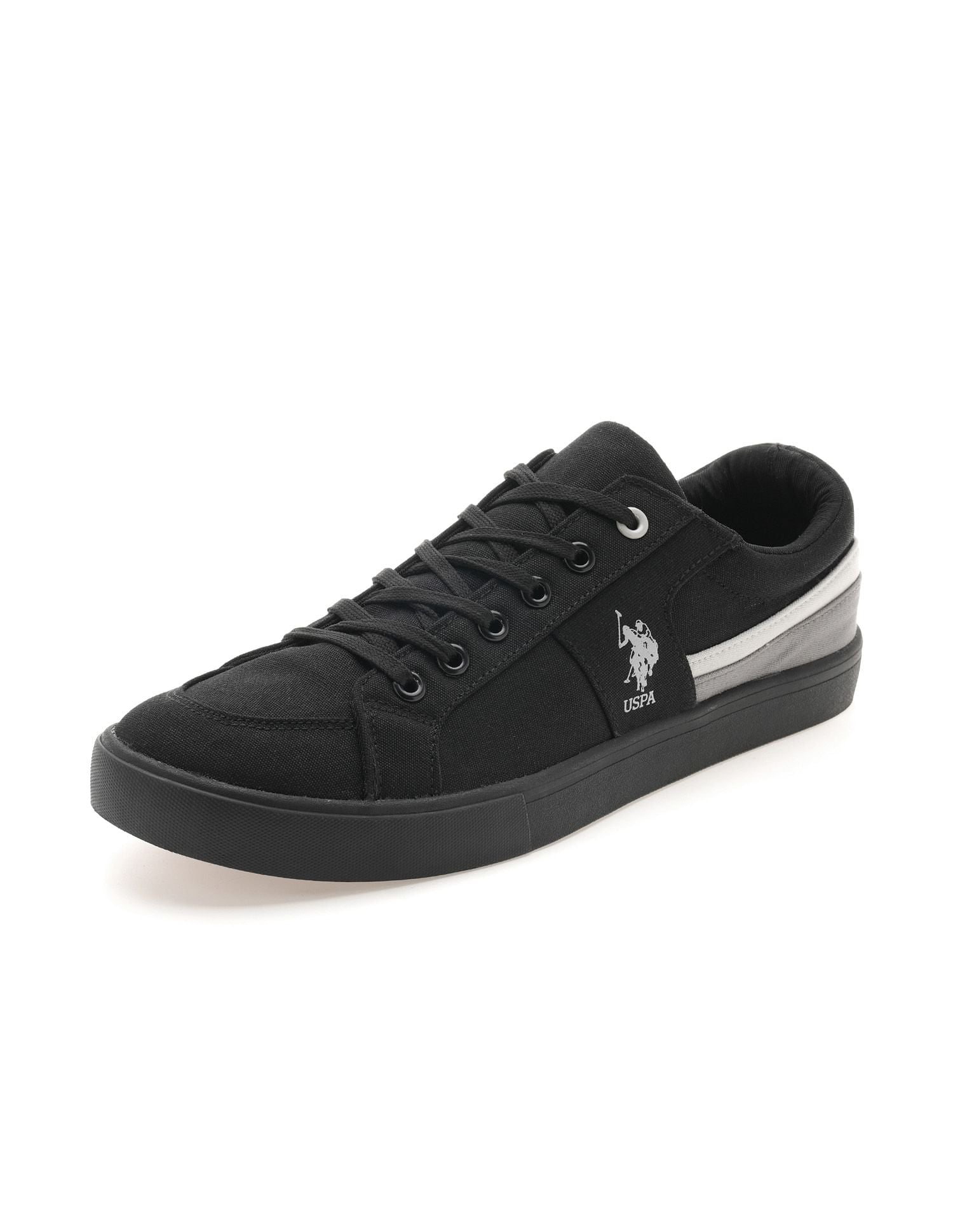 Men Clarkin 4.0 Colourblocked Sneakers Black - U.S. POLO ASSN. | Large
