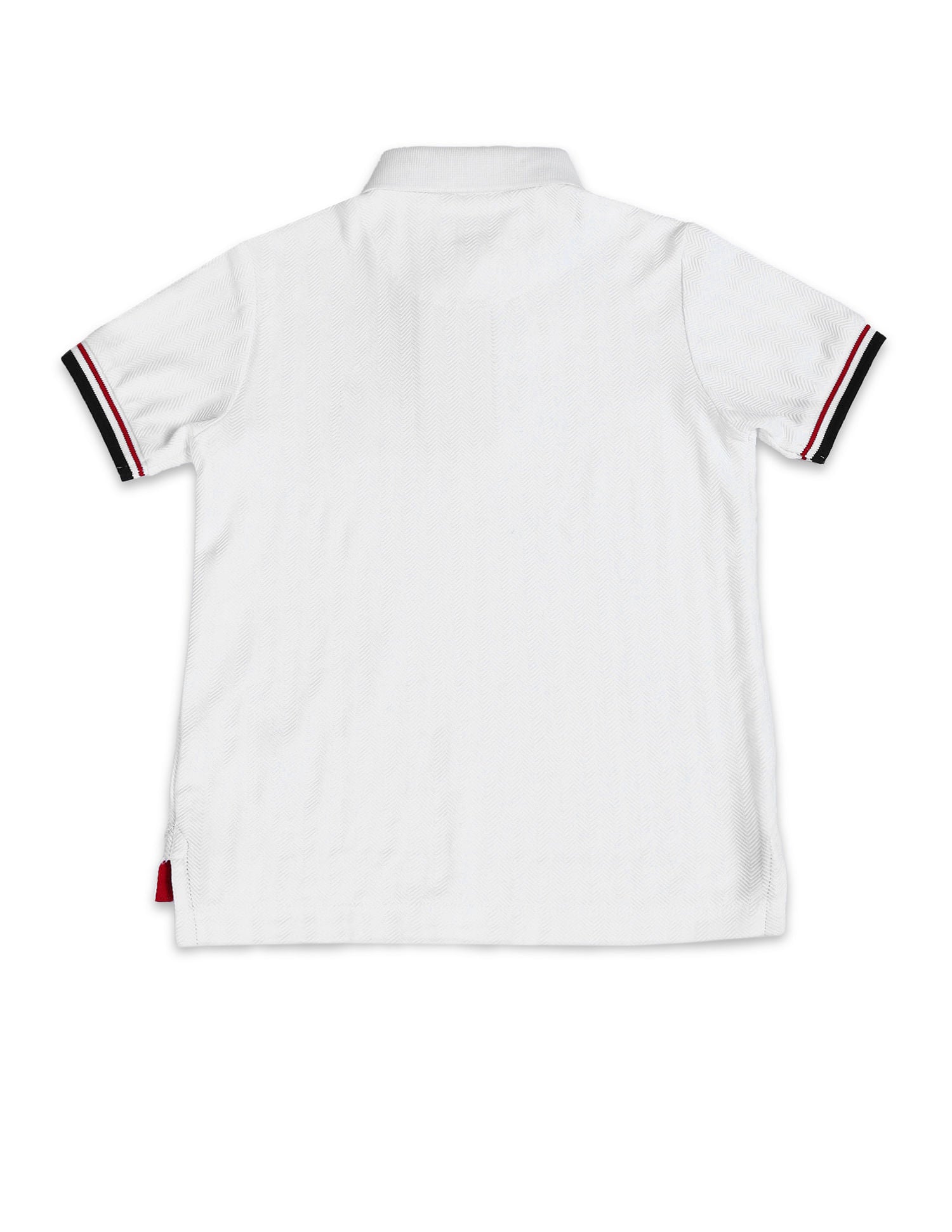 Boys Pure Cotton Regular Polo Shirt Ivory - U.S. Polo Assn. India | Large
